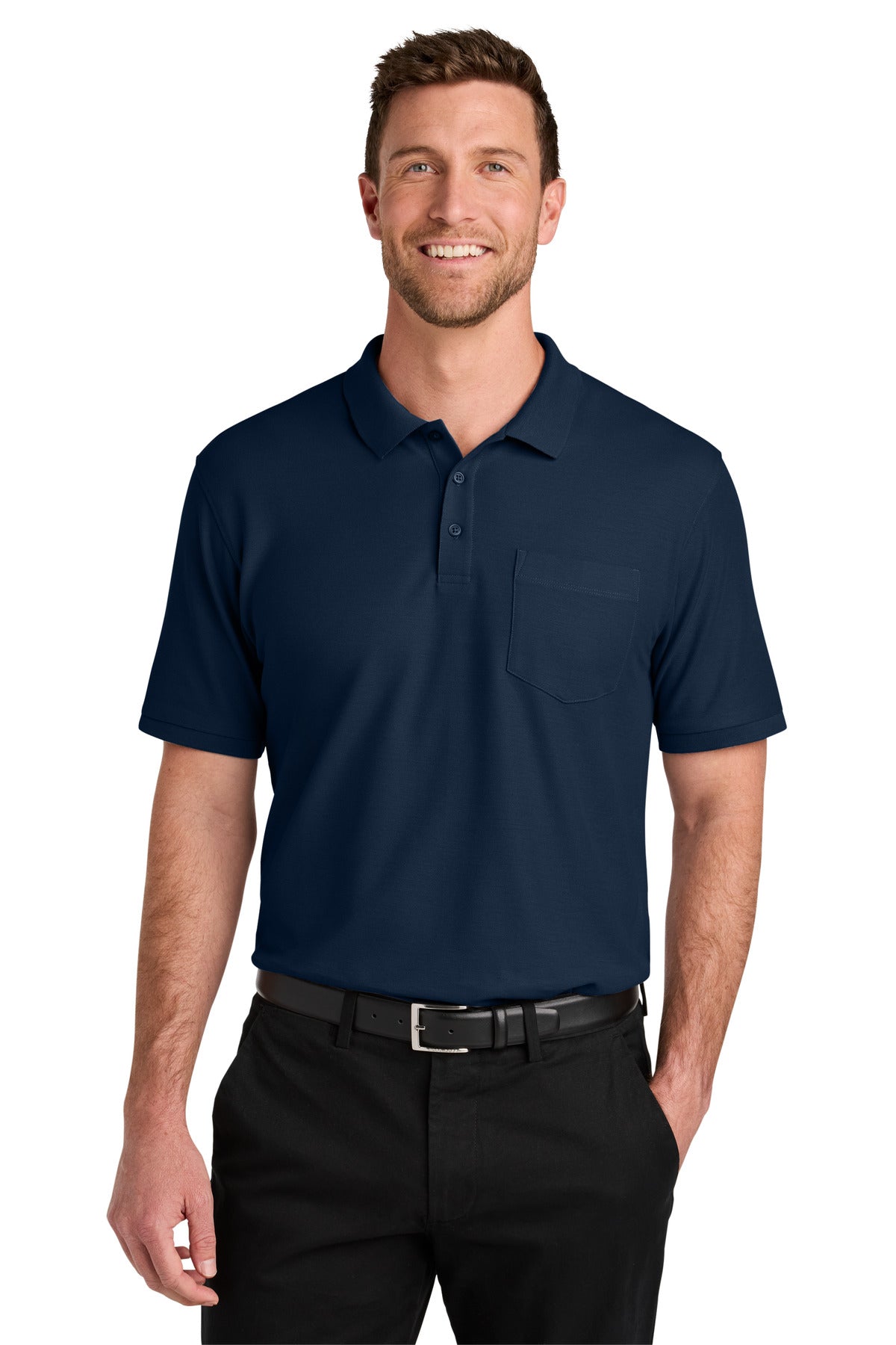 Port Authority ® Tall Wearever Signature Pique Pocket Polo TLK200P