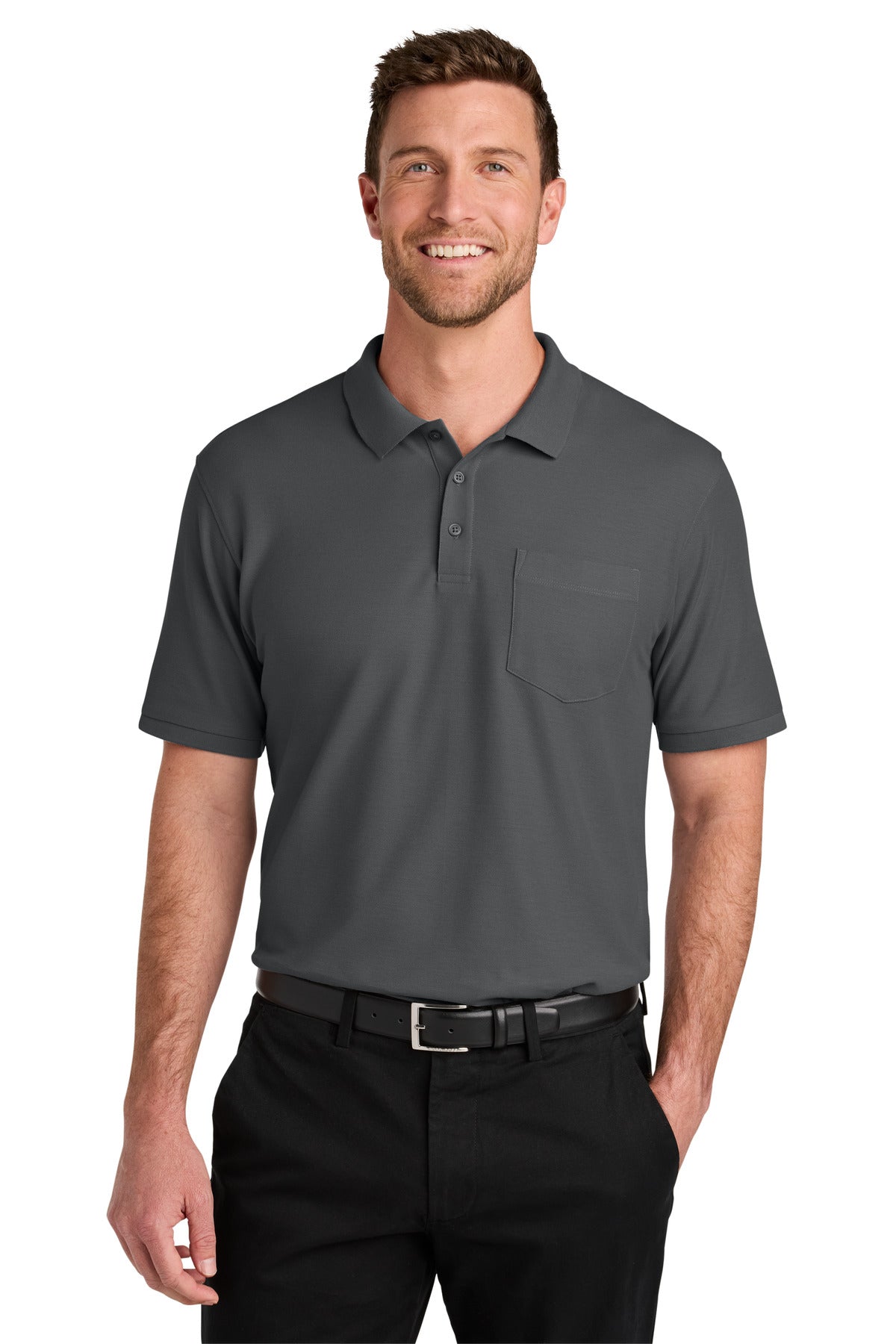 Port Authority ® Tall Wearever Signature Pique Pocket Polo TLK200P