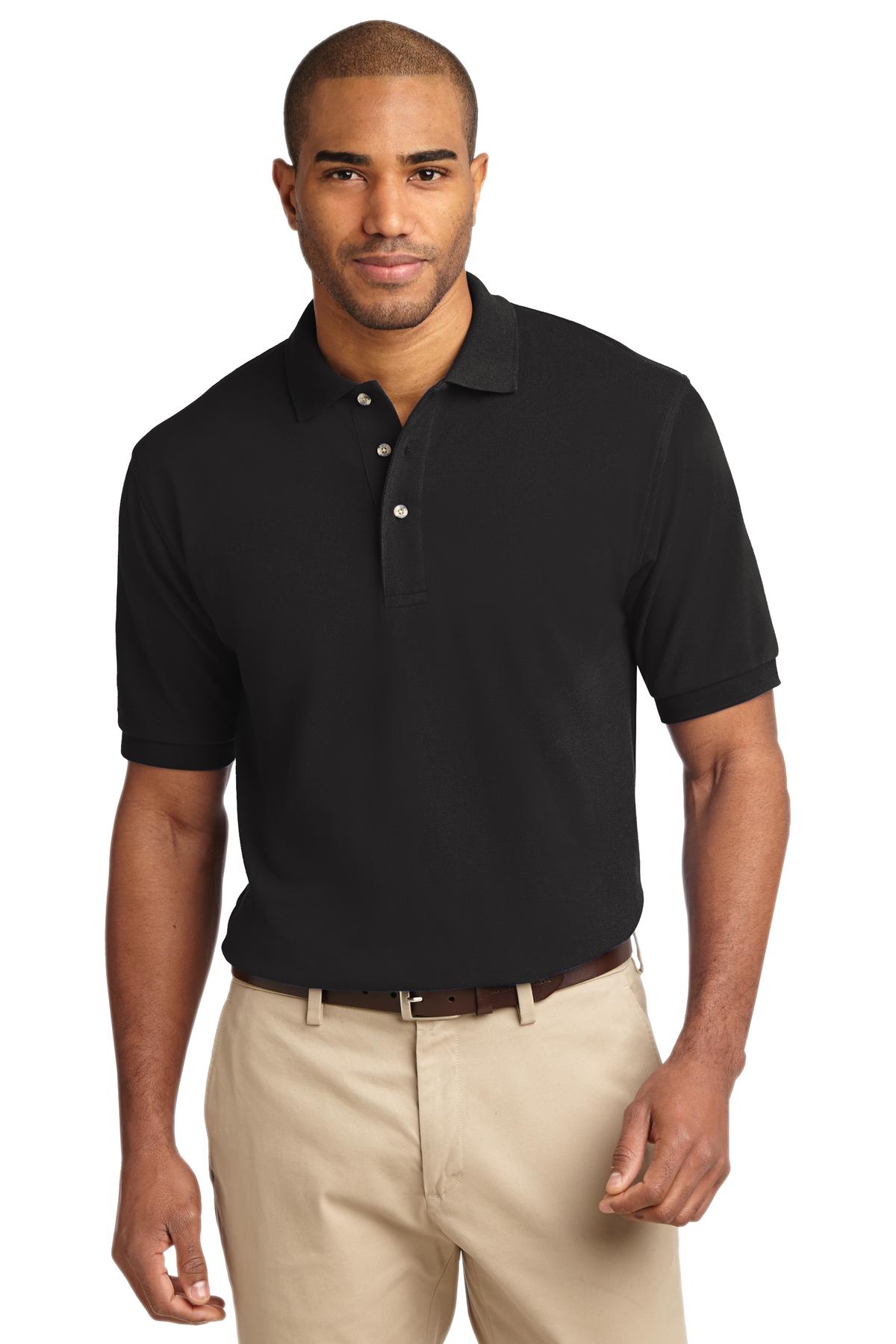 Port Authority ® Tall Heavyweight Cotton Pique Polo. TLK420