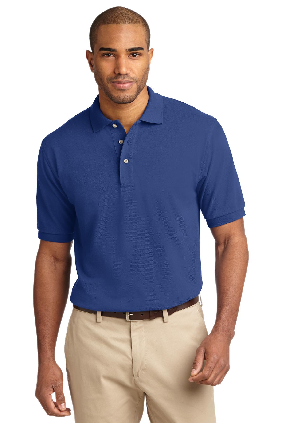 Port Authority ® Tall Heavyweight Cotton Pique Polo. TLK420