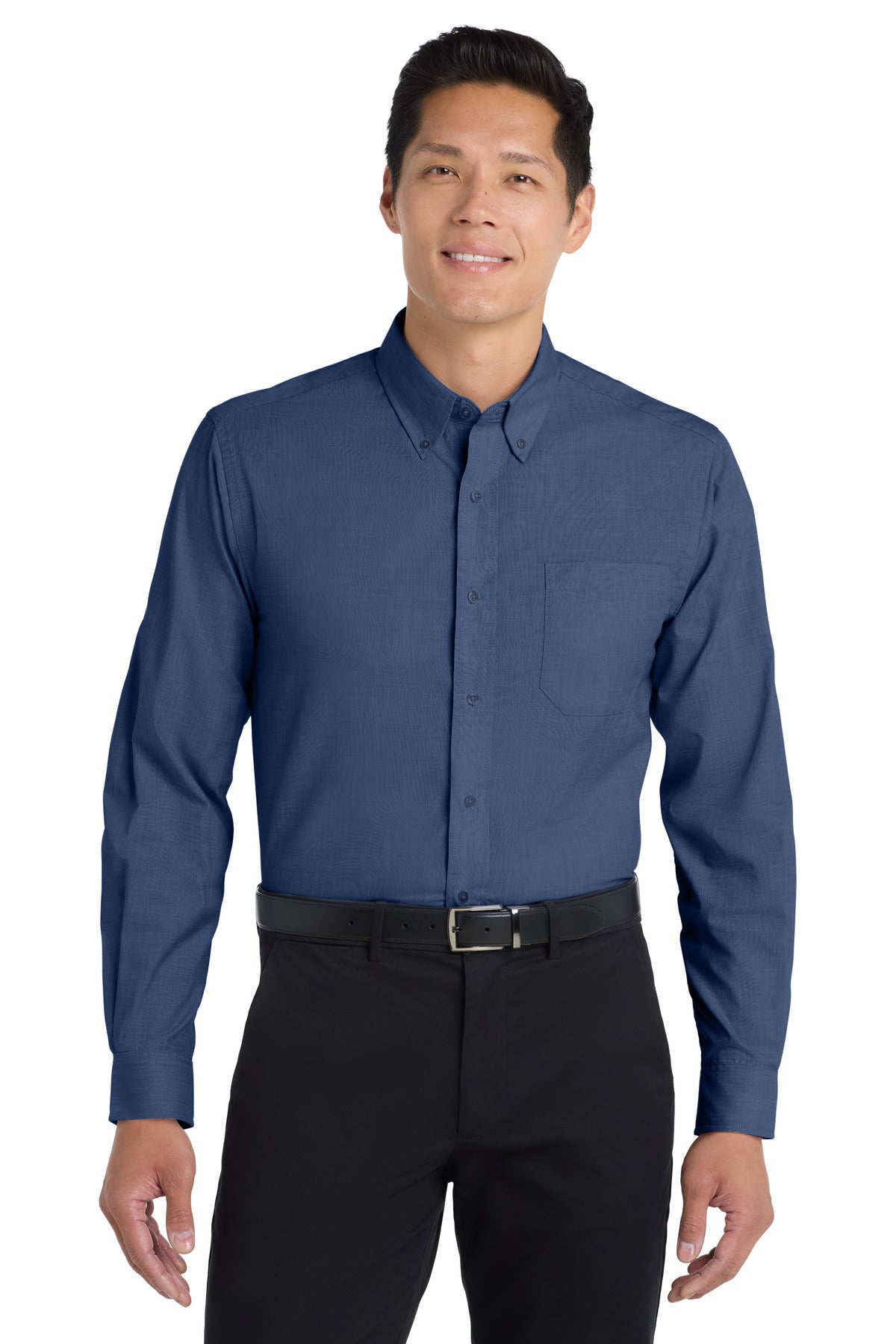 Port Authority ® Tall Crosshatch Easy Care Shirt. TLS640