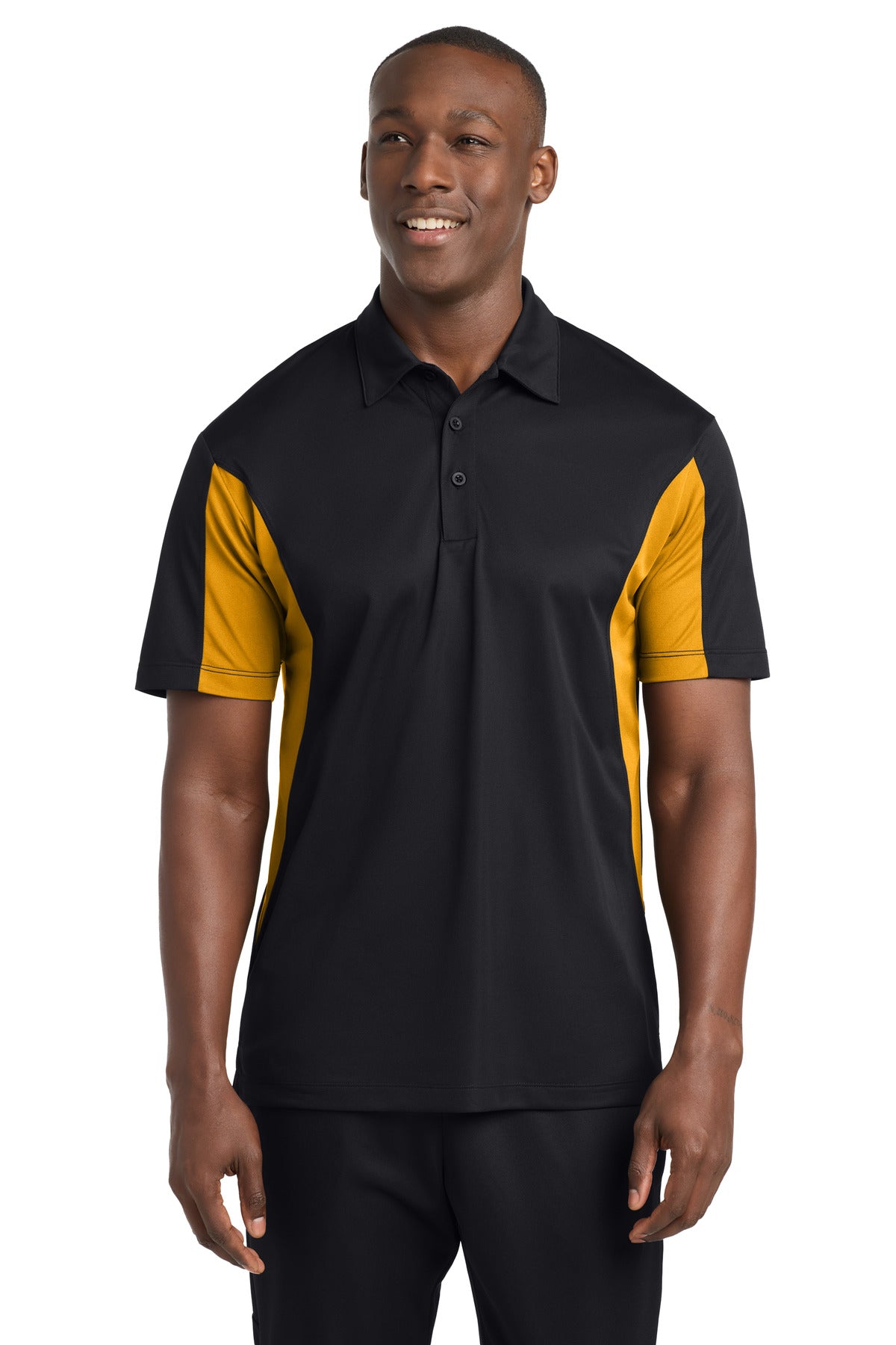 Sport-Tek ® Tall Side Blocked Micropique Sport-Wick ® Polo. TST655