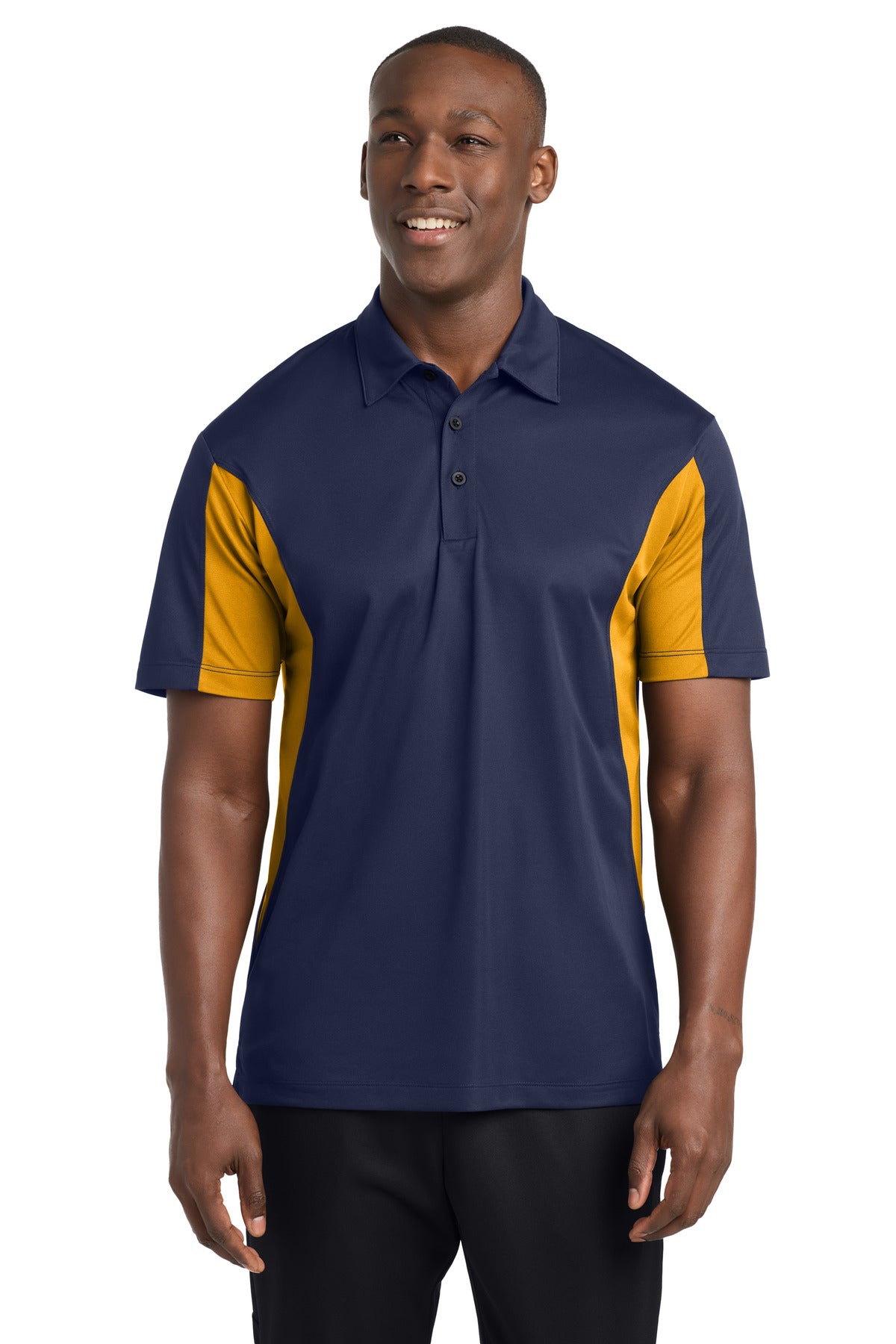 Sport-Tek ® Tall Side Blocked Micropique Sport-Wick ® Polo. TST655