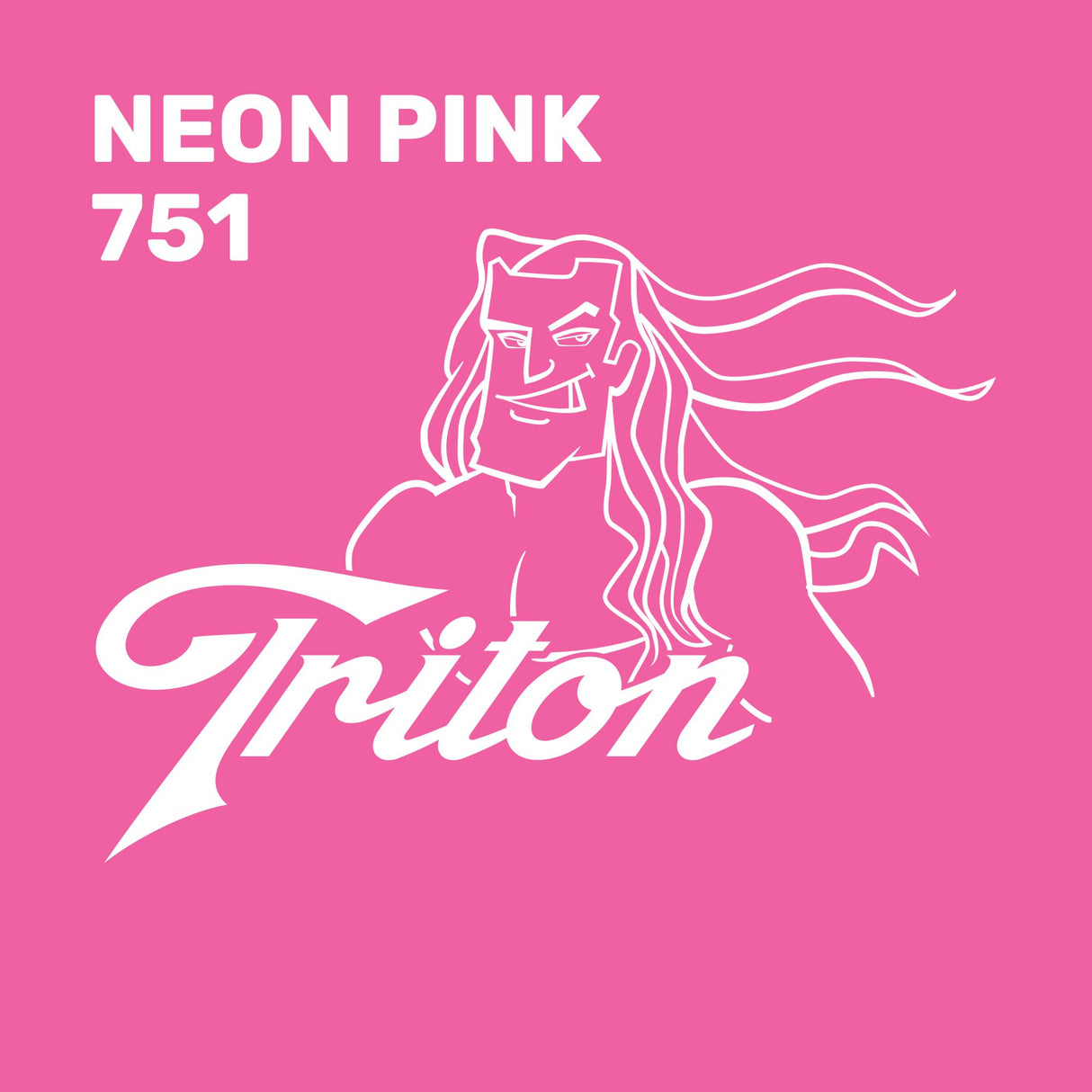 Neon Pink TRITON 15" X 5Y Roll