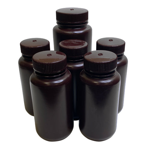 Compress UV Bottles/Cap 8oz(5) & 16oz(1)/6-pack(all wide-mouth)