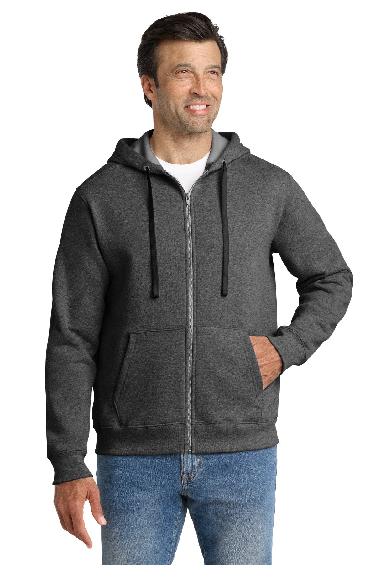 Volunteer Knitwear ™ Chore Fleece Full-Zip Hoodie VL130ZH