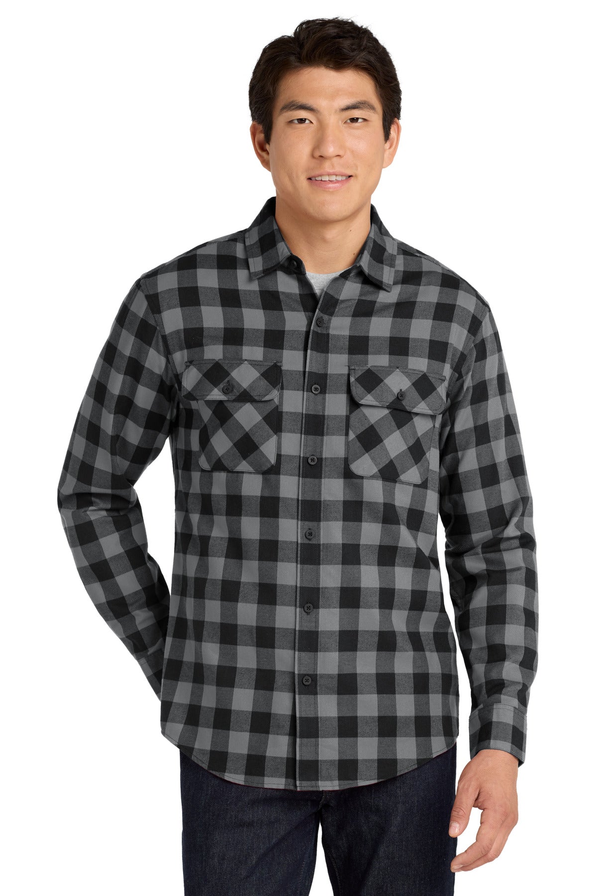 Port Authority ® Plaid Flannel Shirt. W668