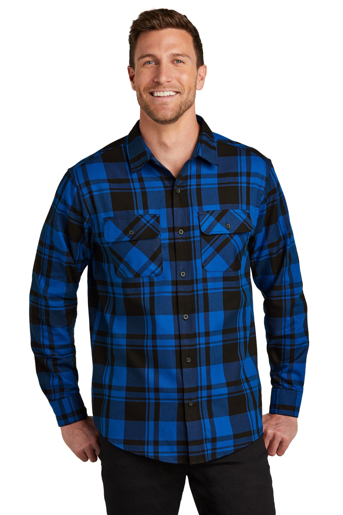 Port Authority ® Plaid Flannel Shirt. W668