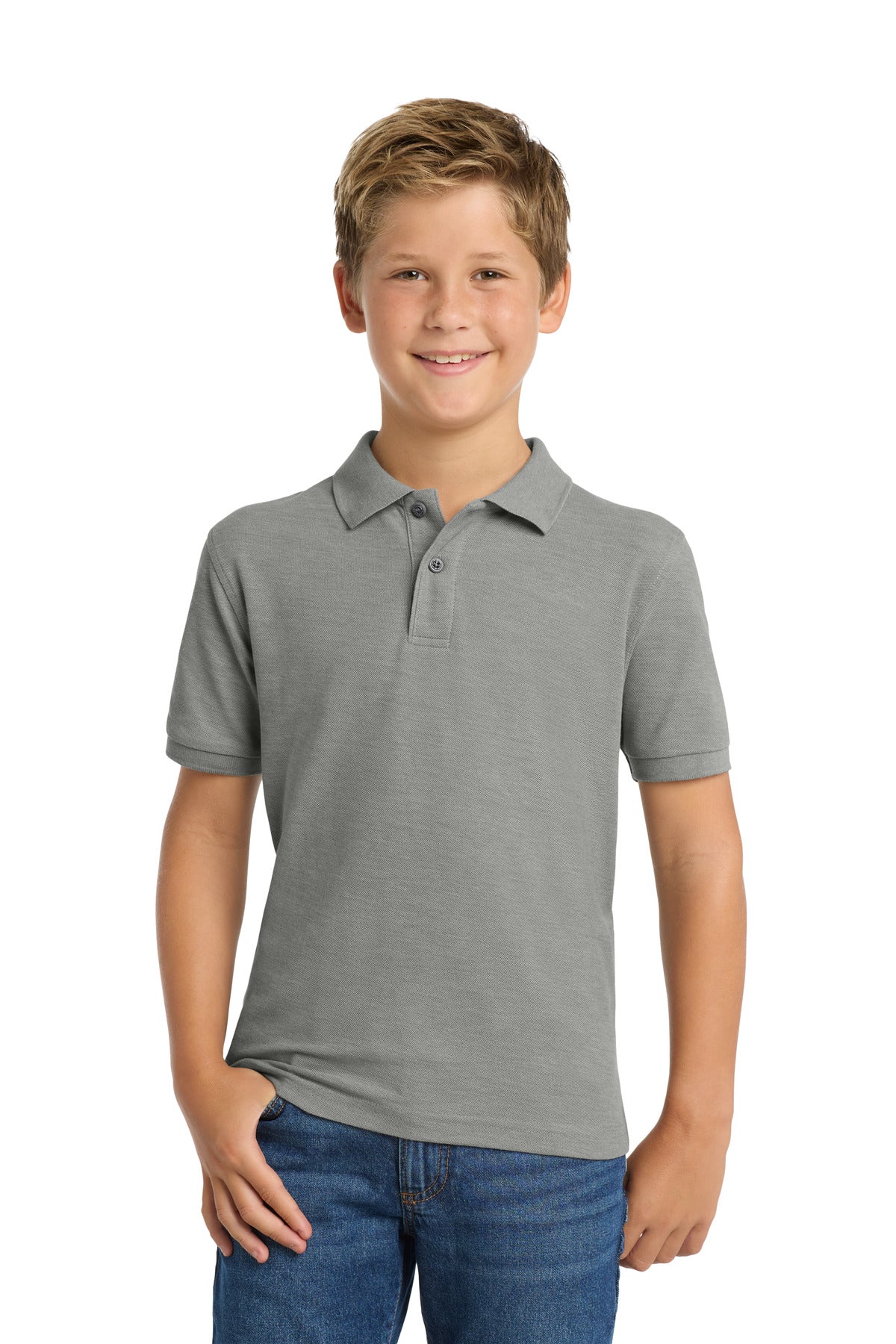 Port Authority ® Youth Silk Touch™ Polo. Y500