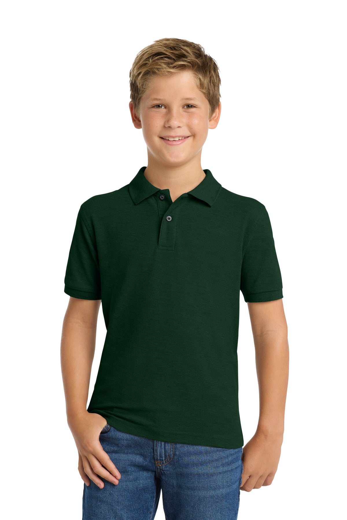 Port Authority ® Youth Silk Touch™ Polo. Y500