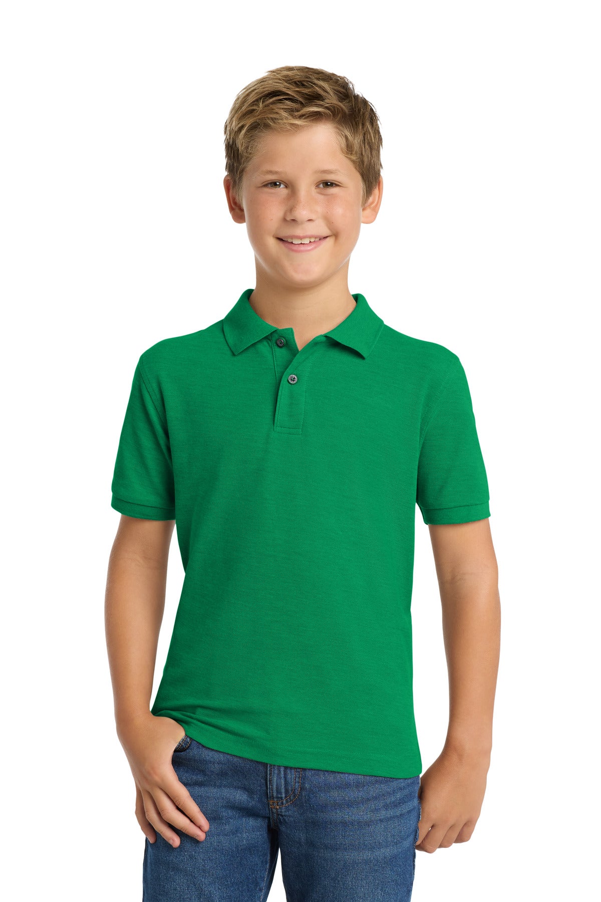 Port Authority ® Youth Silk Touch™ Polo. Y500