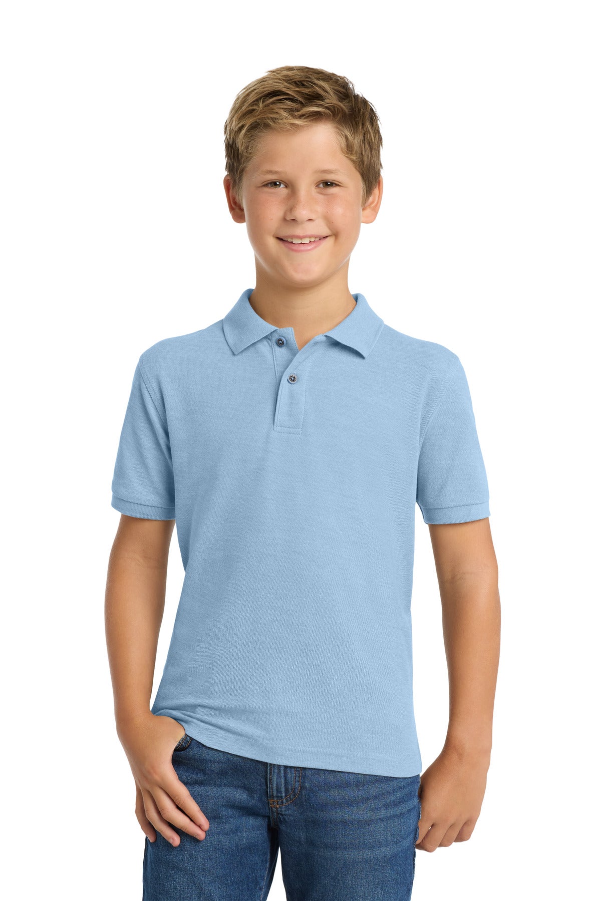 Port Authority ® Youth Silk Touch™ Polo. Y500