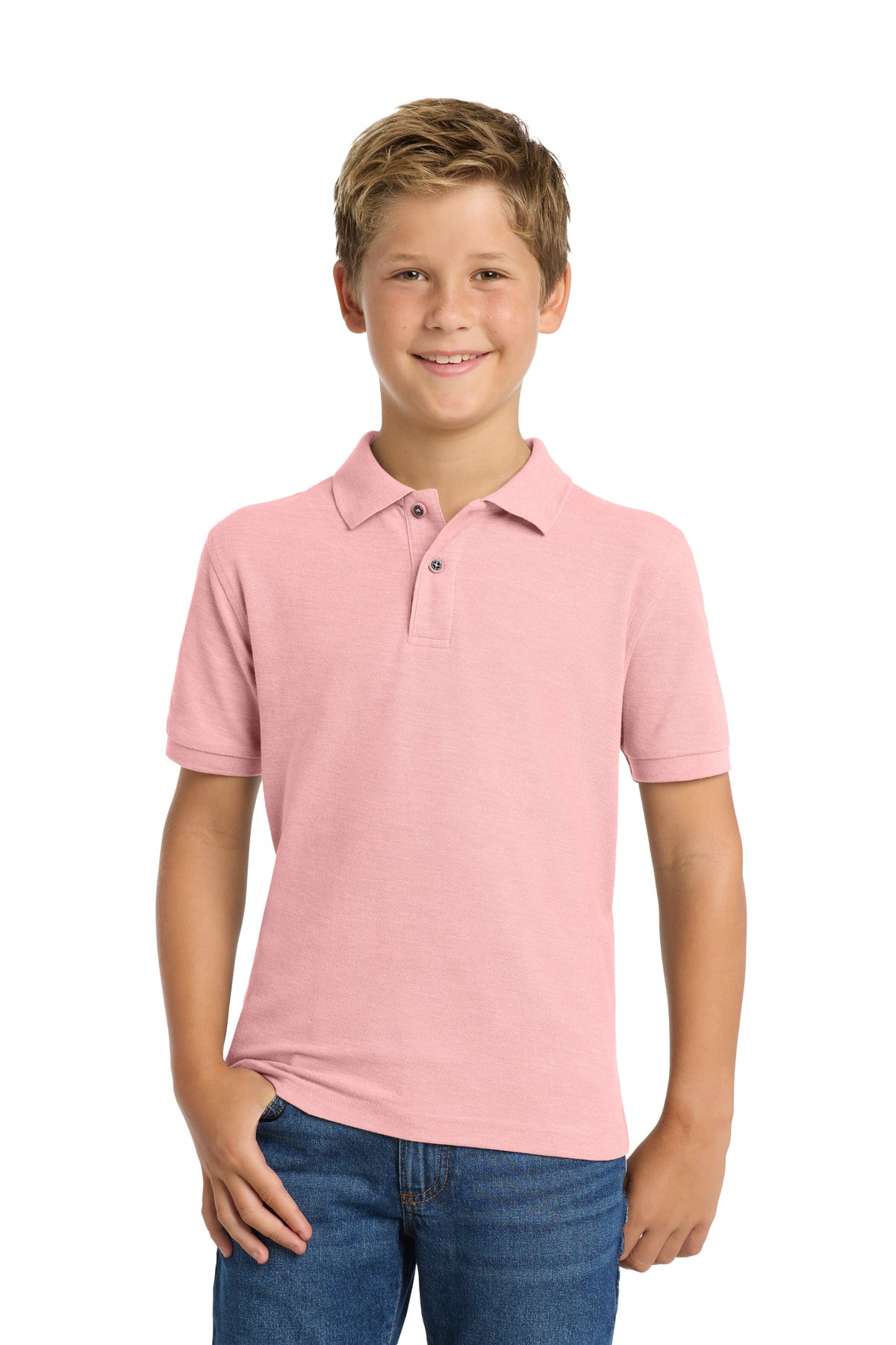 Port Authority ® Youth Silk Touch™ Polo. Y500