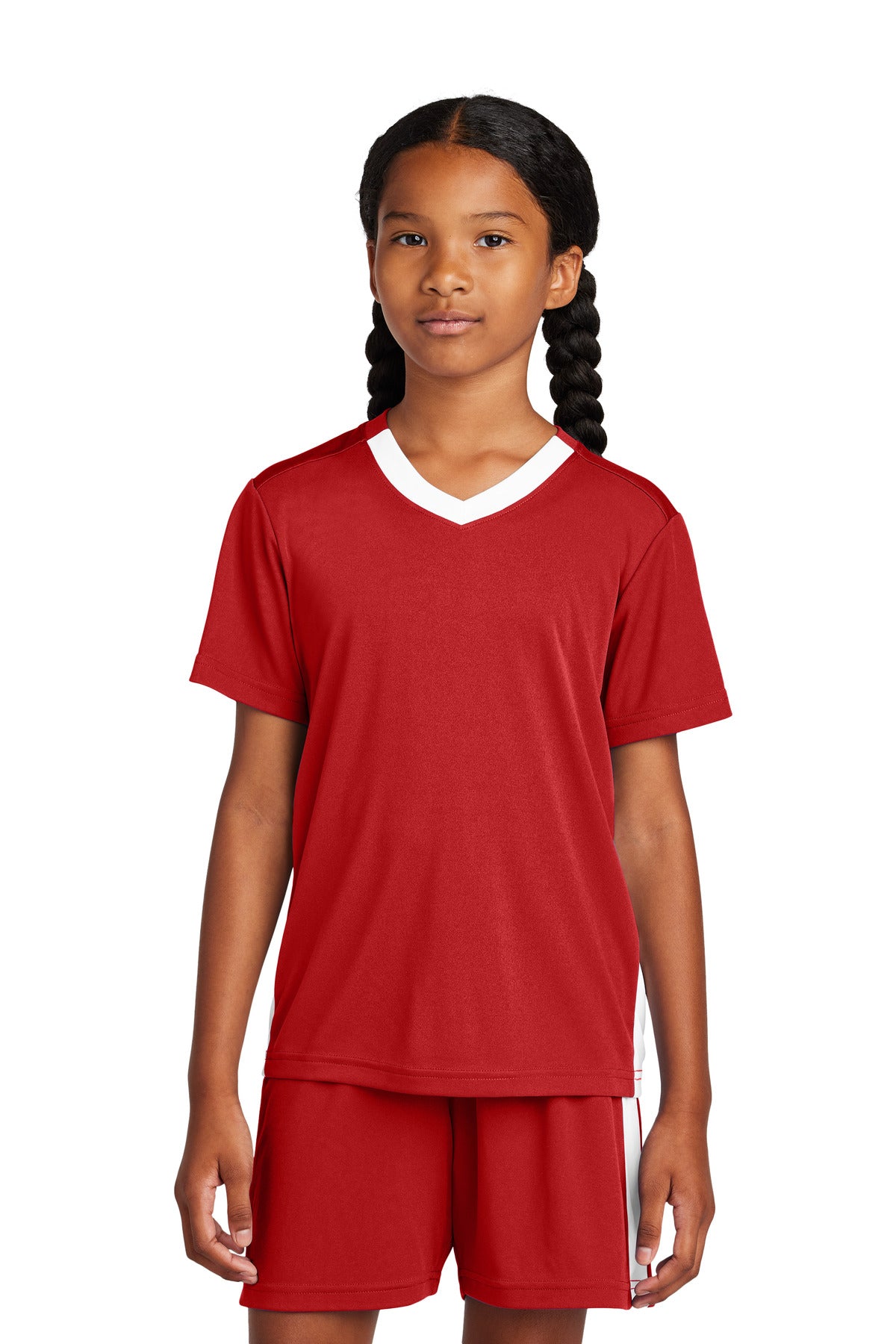 Sport-Tek ® Youth Competitor ™ United V-Neck YST101
