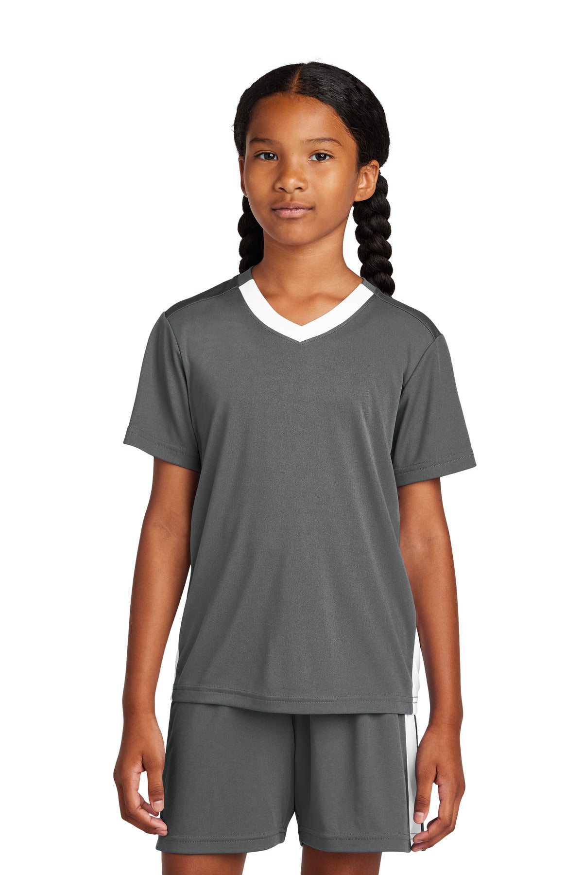 Sport-Tek ® Youth Competitor ™ United V-Neck YST101