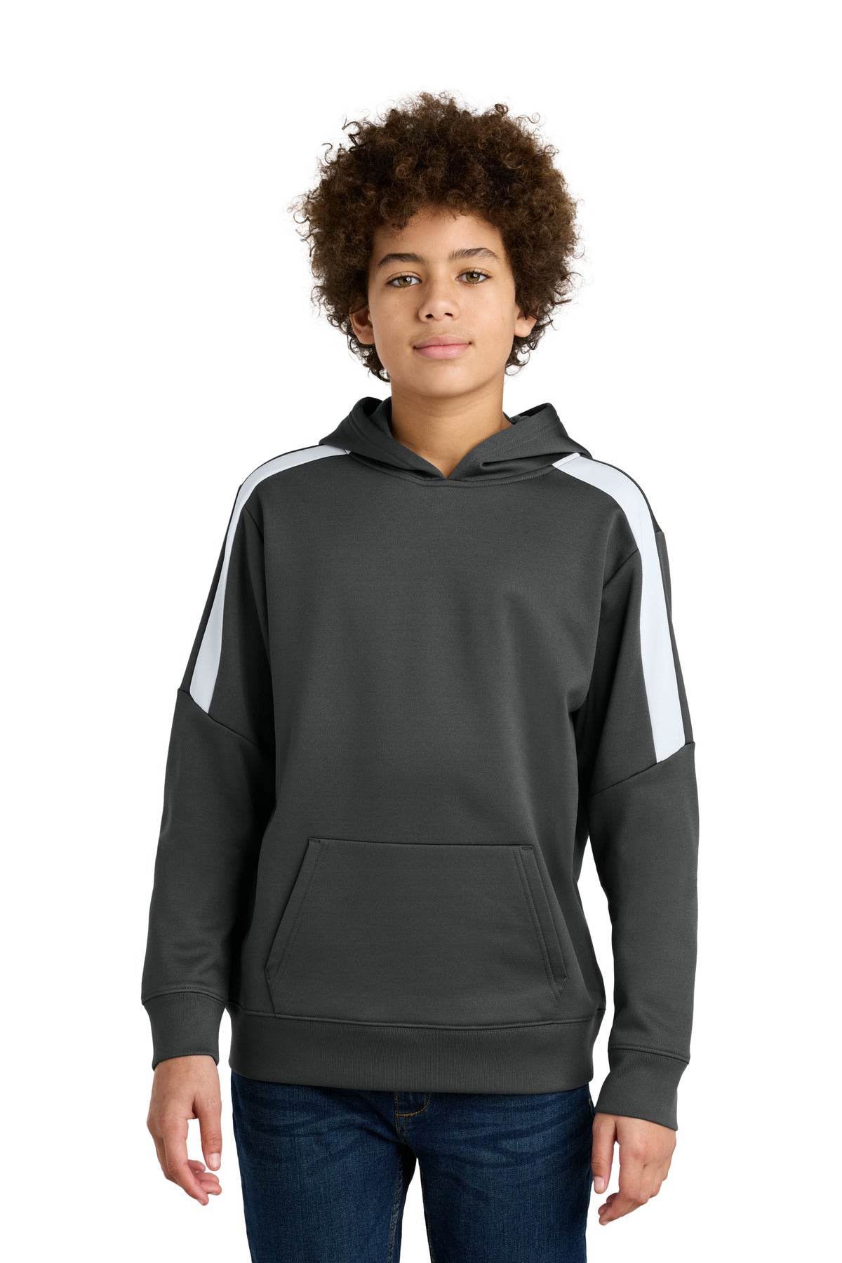 Sport-Tek ® Youth Sport-Wick ® Fleece United Pullover Hoodie YST255