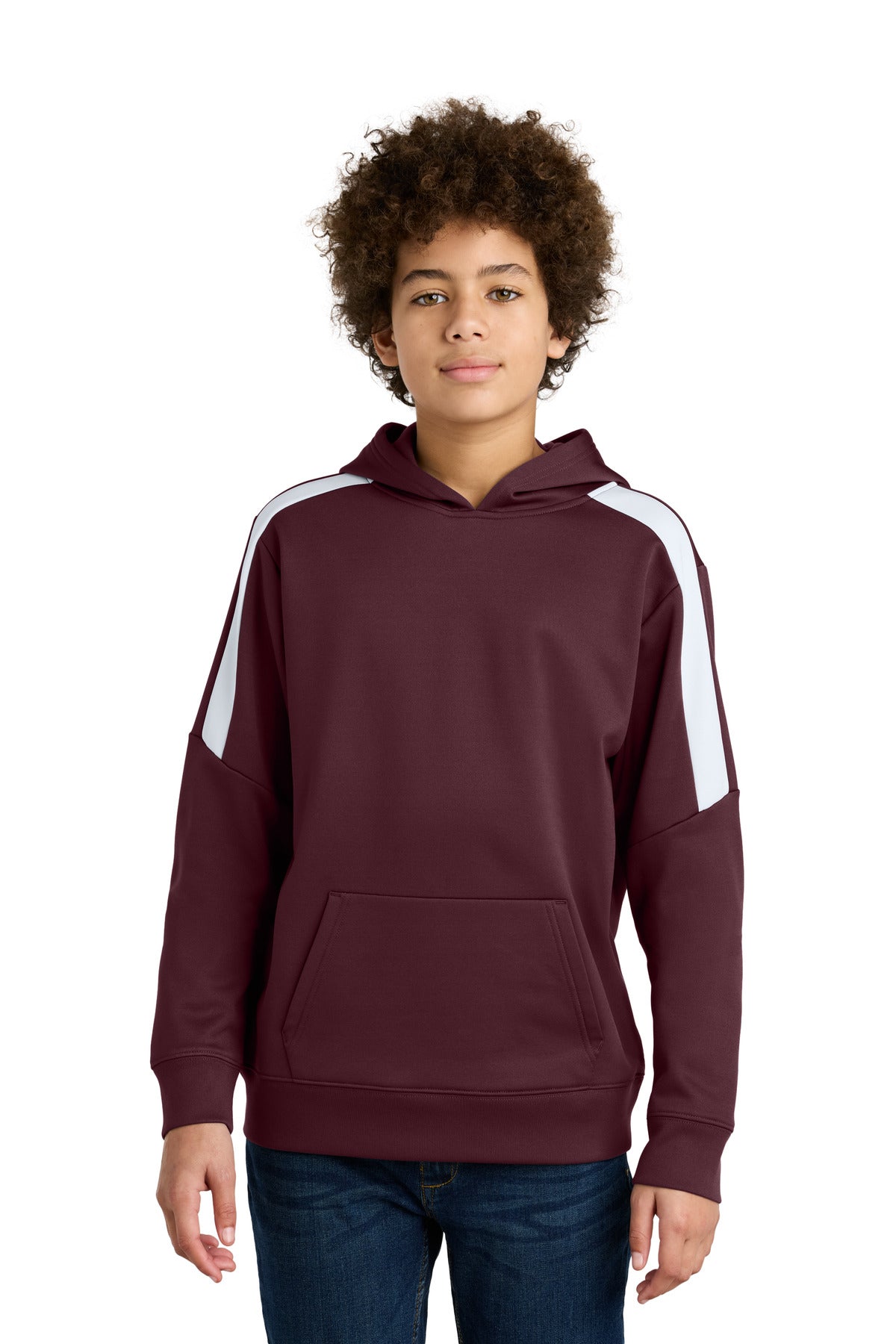 Sport-Tek ® Youth Sport-Wick ® Fleece United Pullover Hoodie YST255