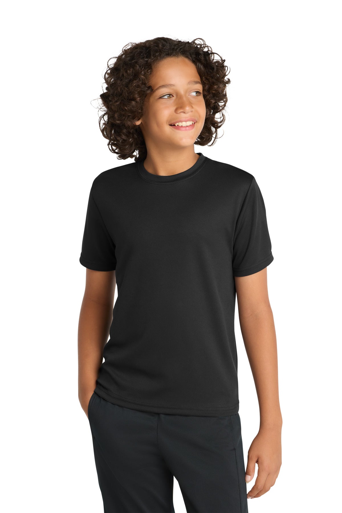 Sport-Tek ® Youth PosiCharge ® RacerMesh® Tee. YST340