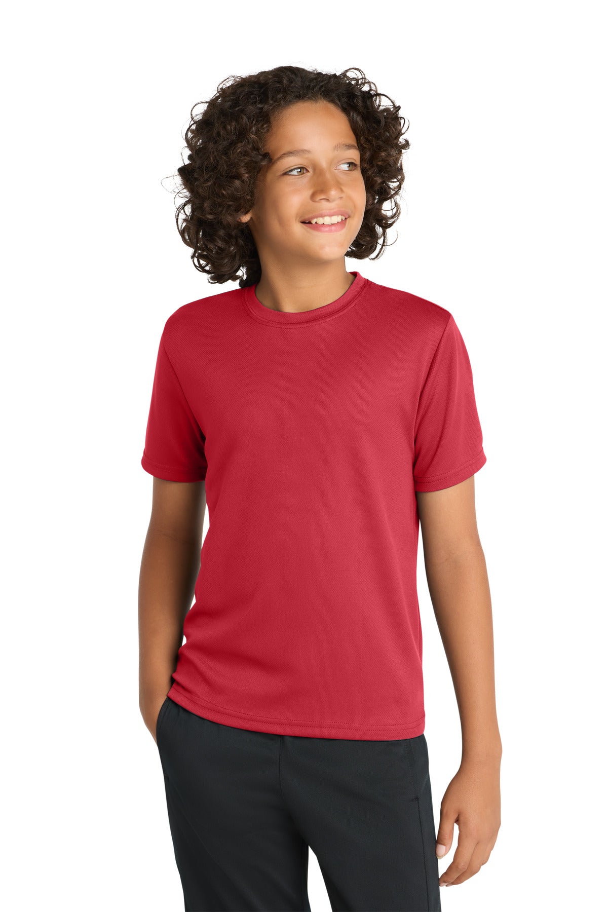 Sport-Tek ® Youth PosiCharge ® RacerMesh® Tee. YST340