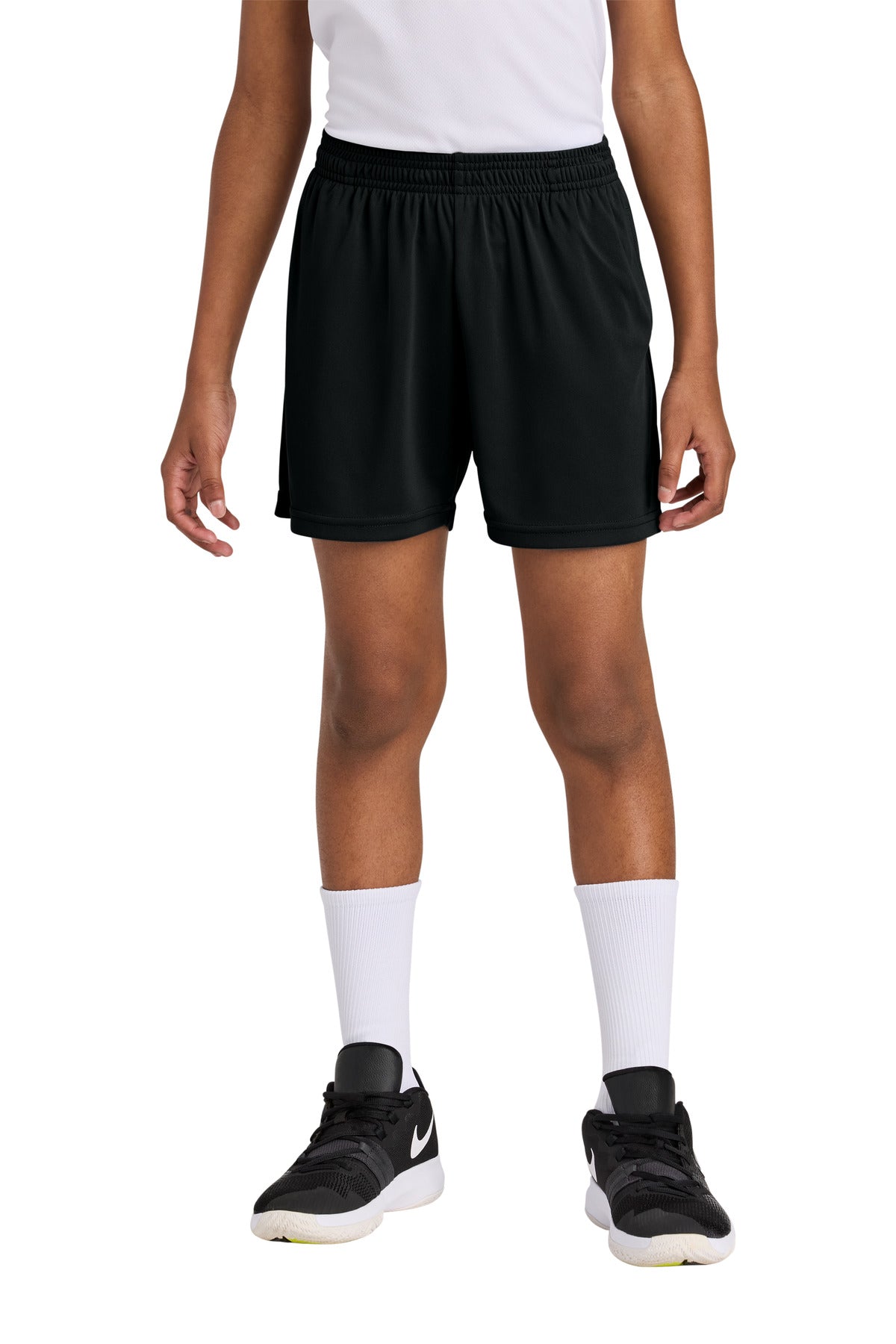 Sport-Tek ® Youth PosiCharge ® Competitor ™ 5' Pocketed Short YST349P