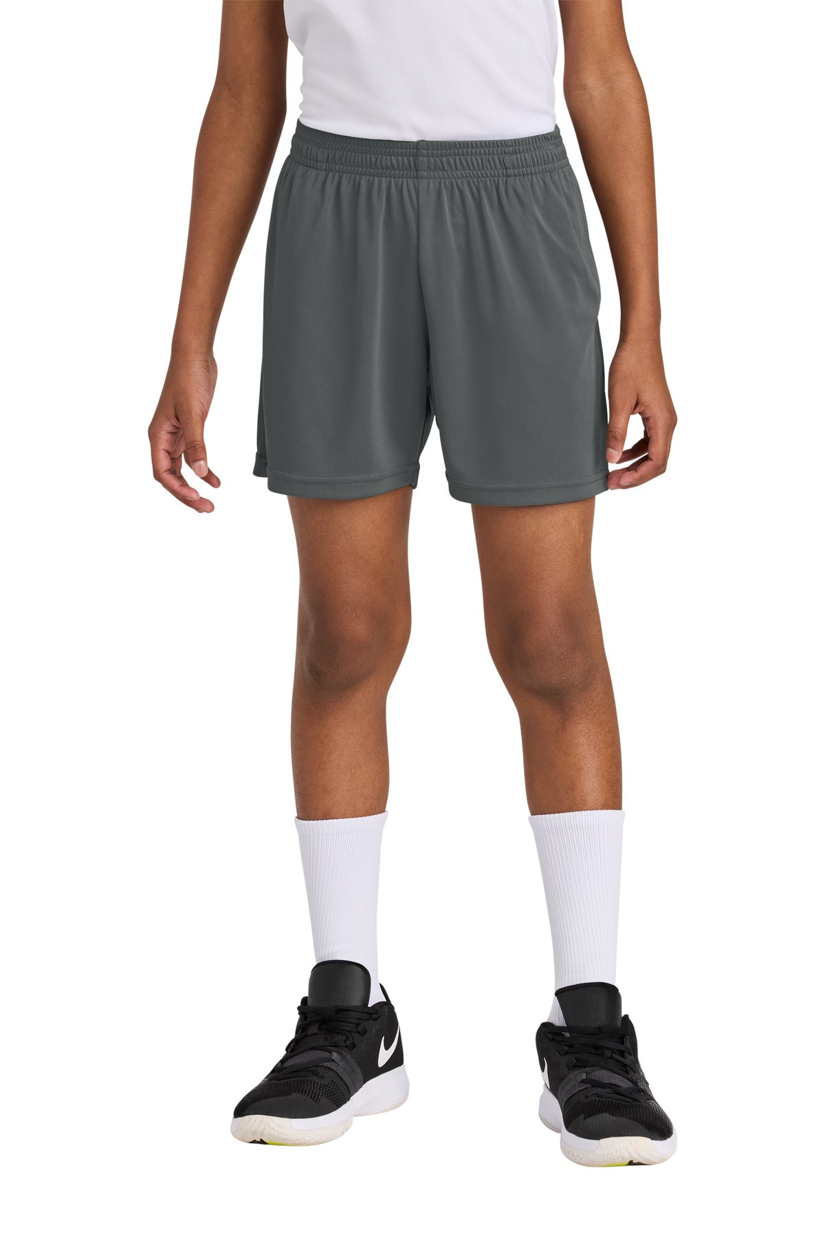 Sport-Tek ® Youth PosiCharge ® Competitor ™ 5' Pocketed Short YST349P