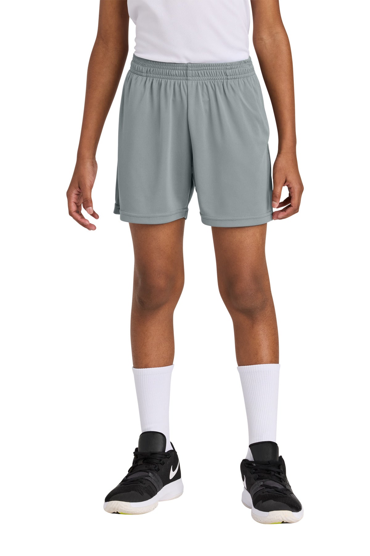 Sport-Tek ® Youth PosiCharge ® Competitor ™ 5' Pocketed Short YST349P