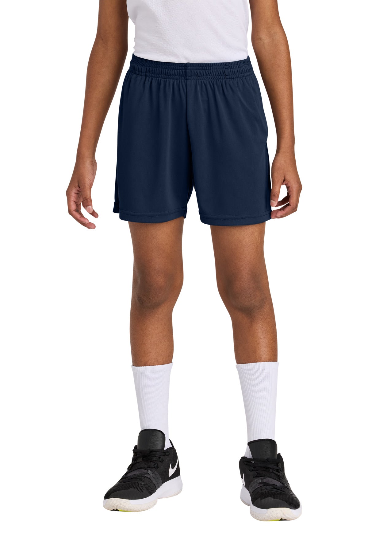 Sport-Tek ® Youth PosiCharge ® Competitor ™ 5' Pocketed Short YST349P