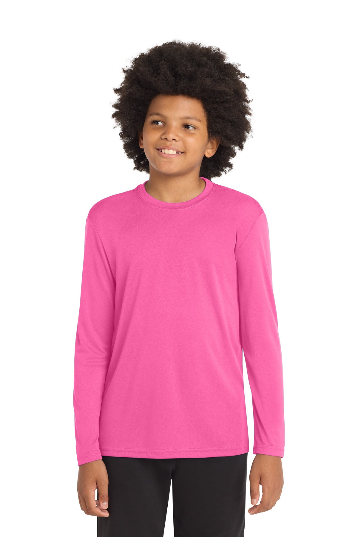 Sport-Tek ® Youth Long Sleeve PosiCharge ® Competitor™ Tee. YST350LS