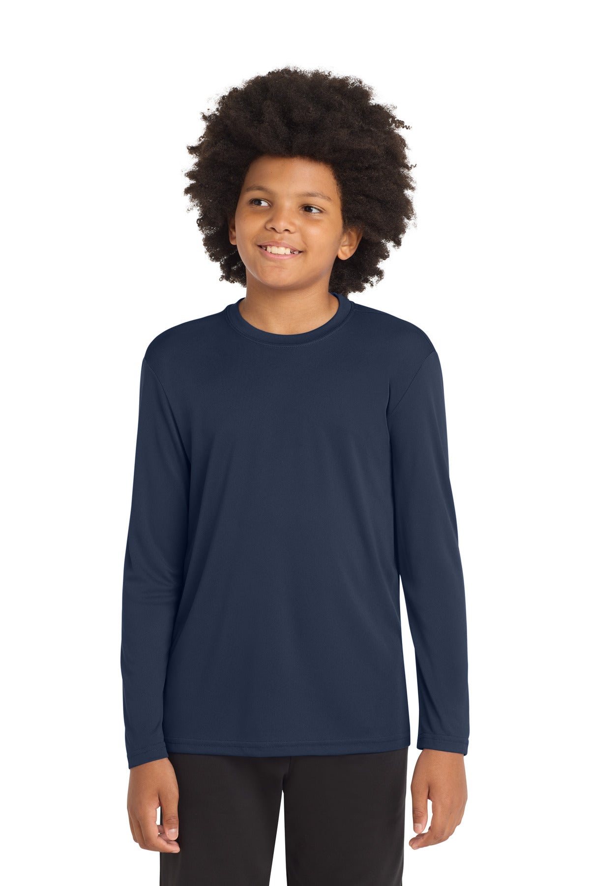 Sport-Tek ® Youth Long Sleeve PosiCharge ® Competitor™ Tee. YST350LS
