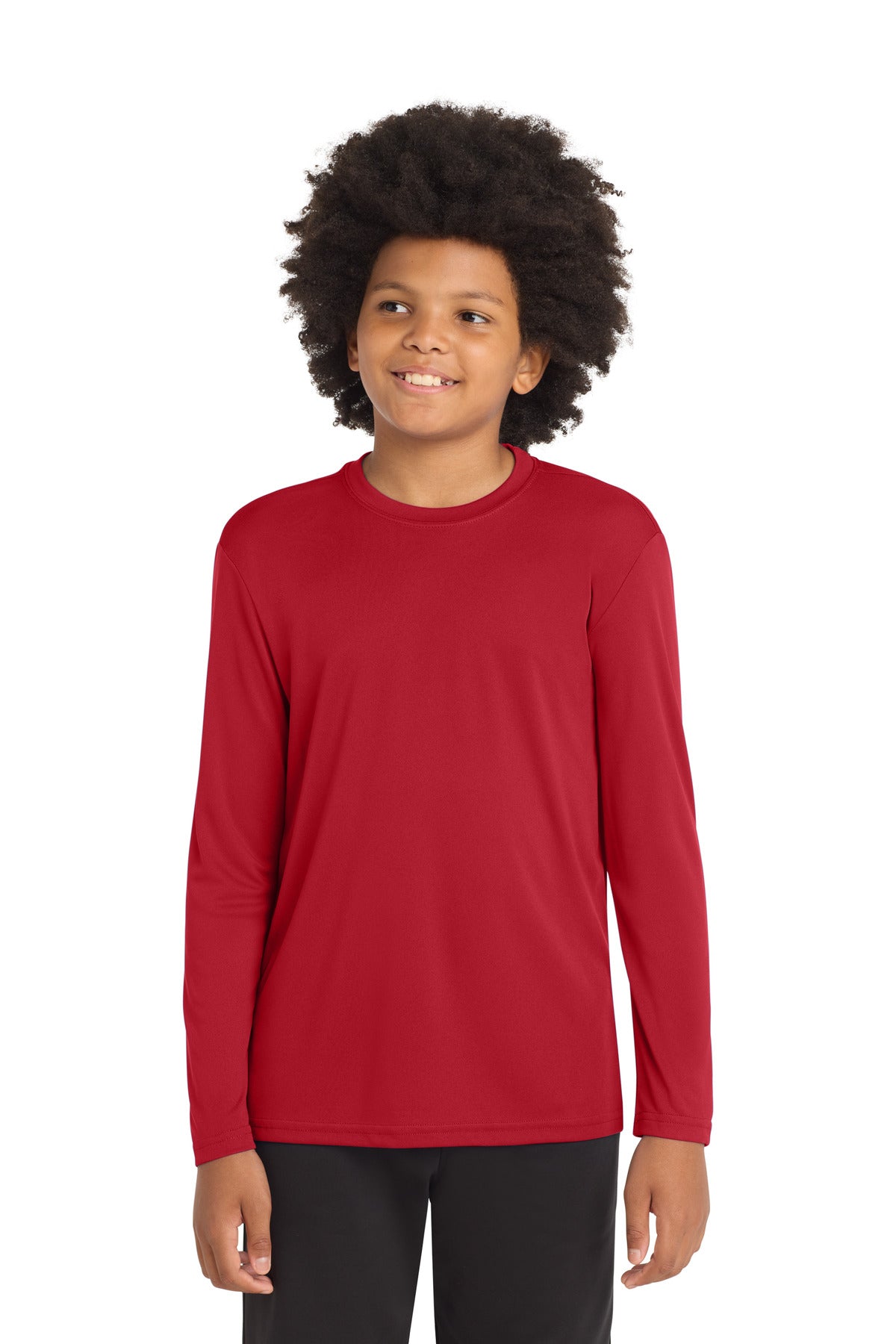Sport-Tek ® Youth Long Sleeve PosiCharge ® Competitor™ Tee. YST350LS