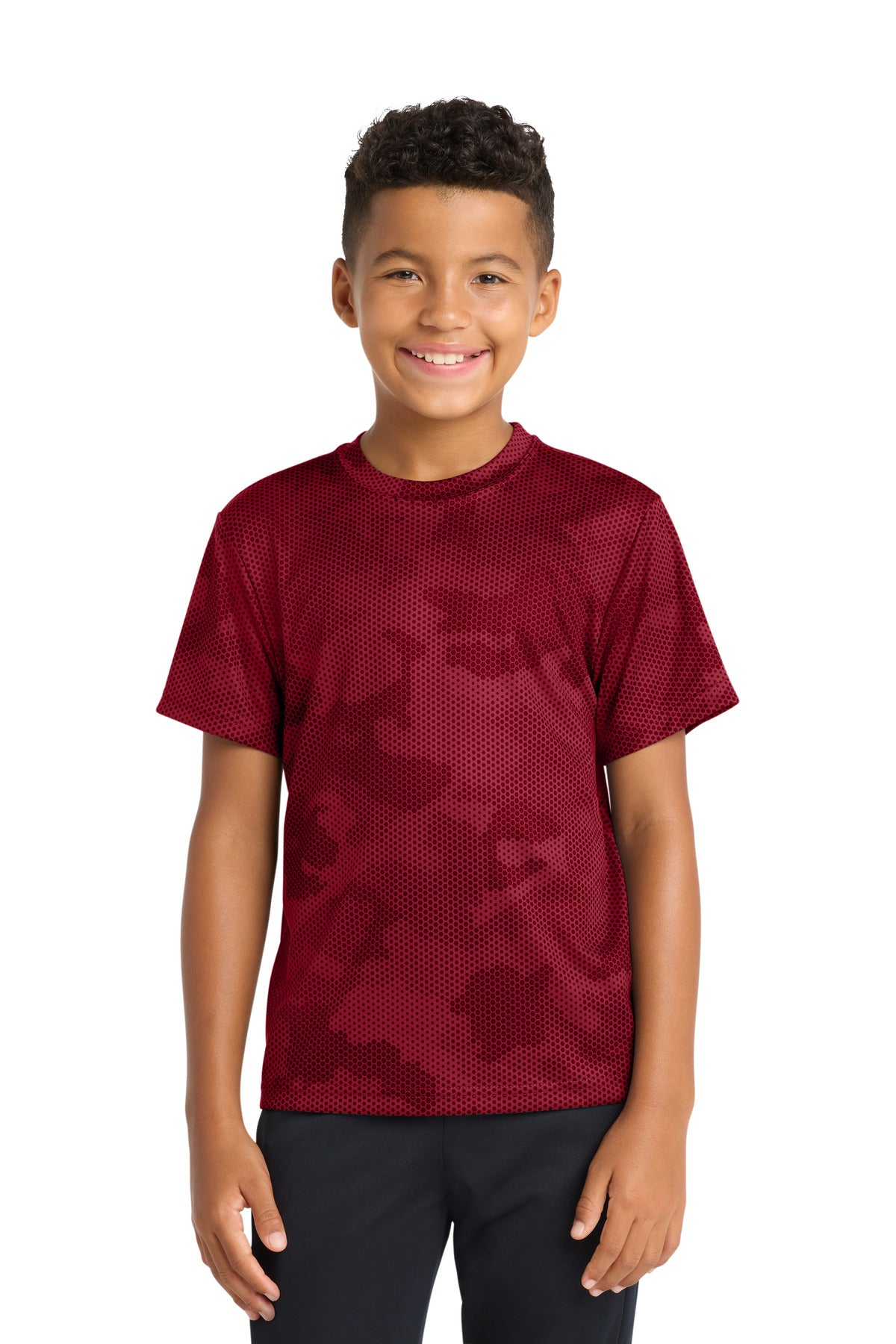 Sport-Tek ® Youth CamoHex Tee. YST370