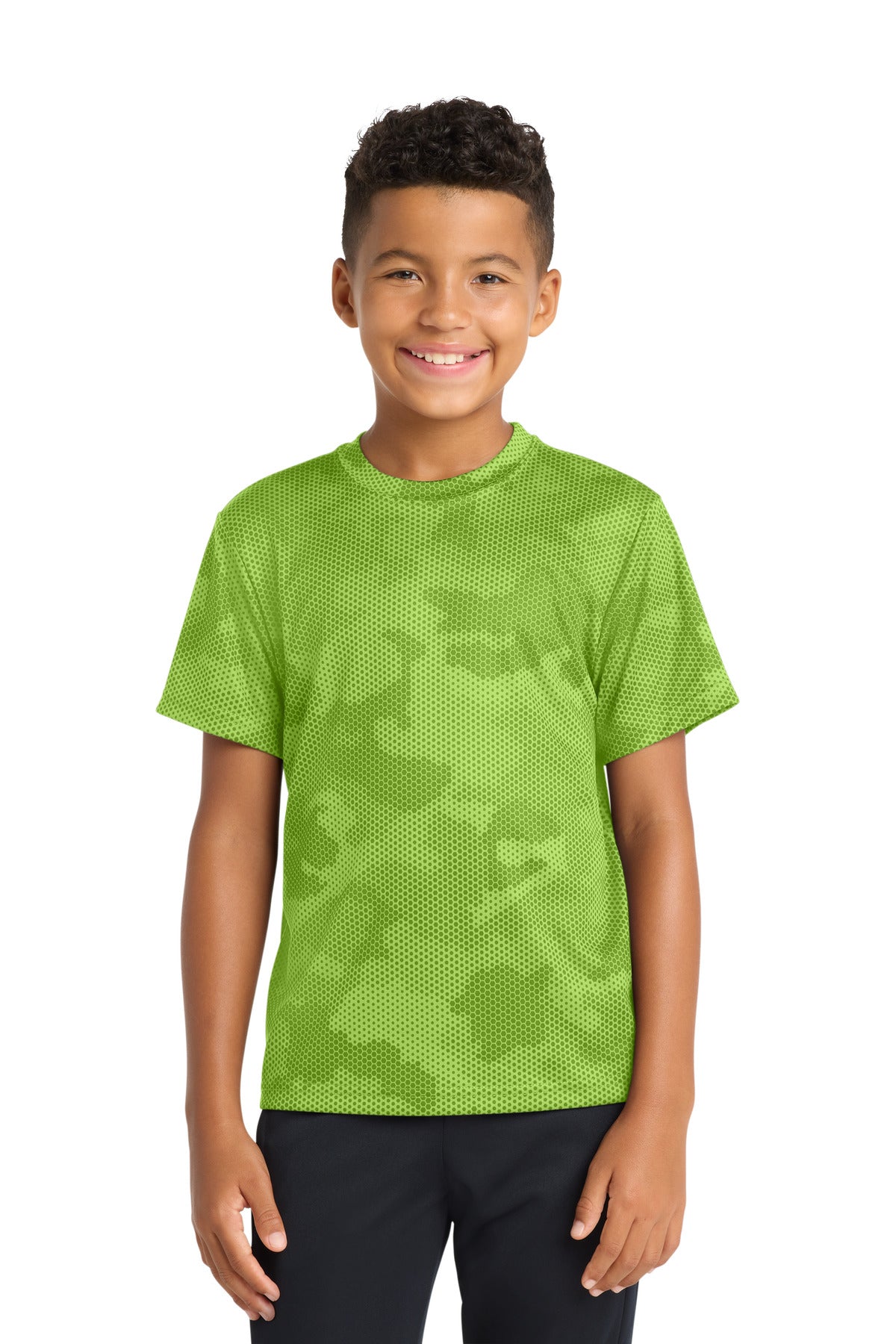 Sport-Tek ® Youth CamoHex Tee. YST370