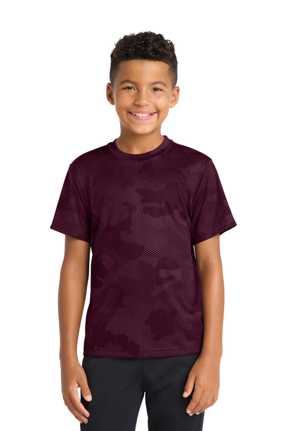 Sport-Tek ® Youth CamoHex Tee. YST370