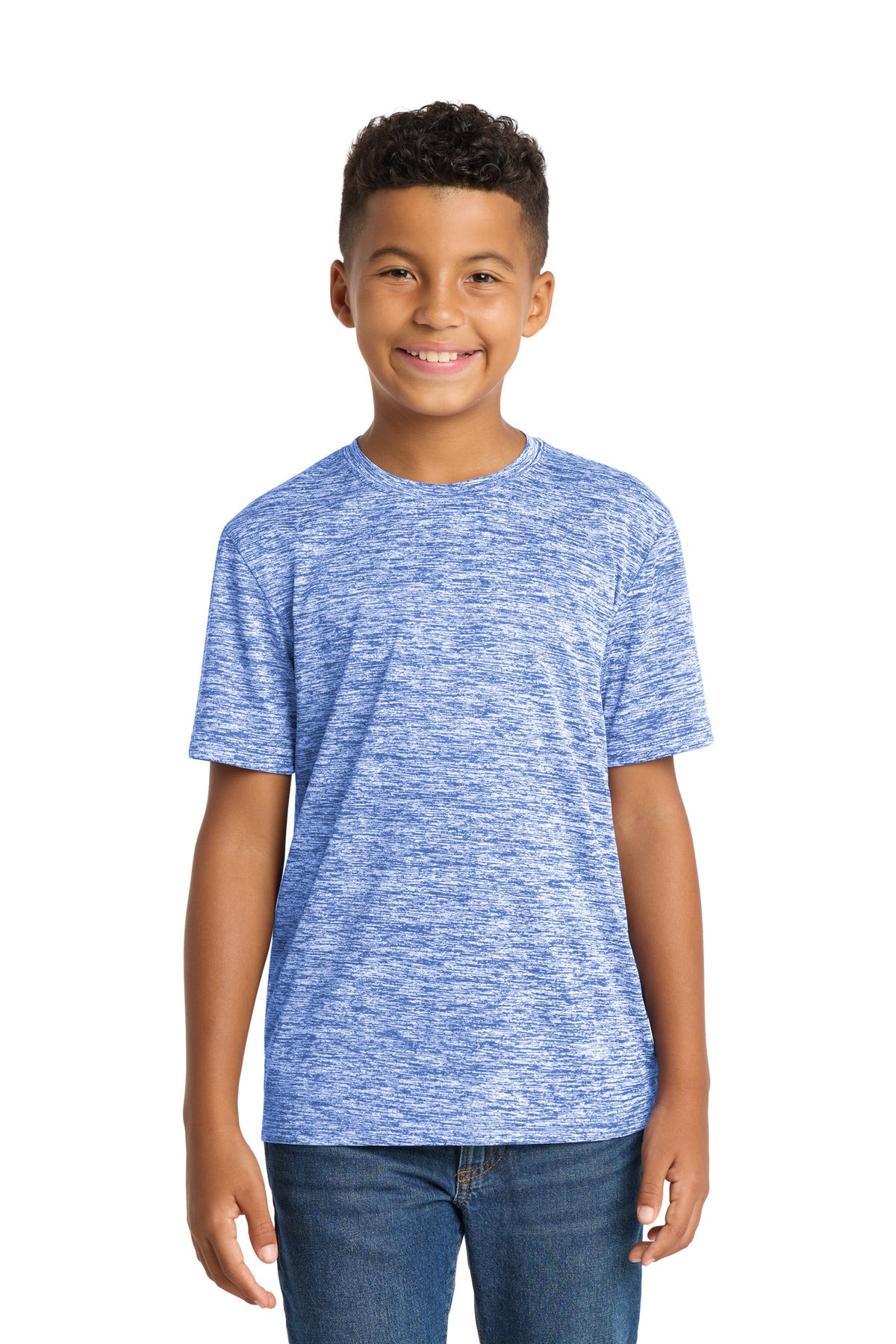 Sport-Tek ® Youth PosiCharge ® Electric Heather Tee. YST390
