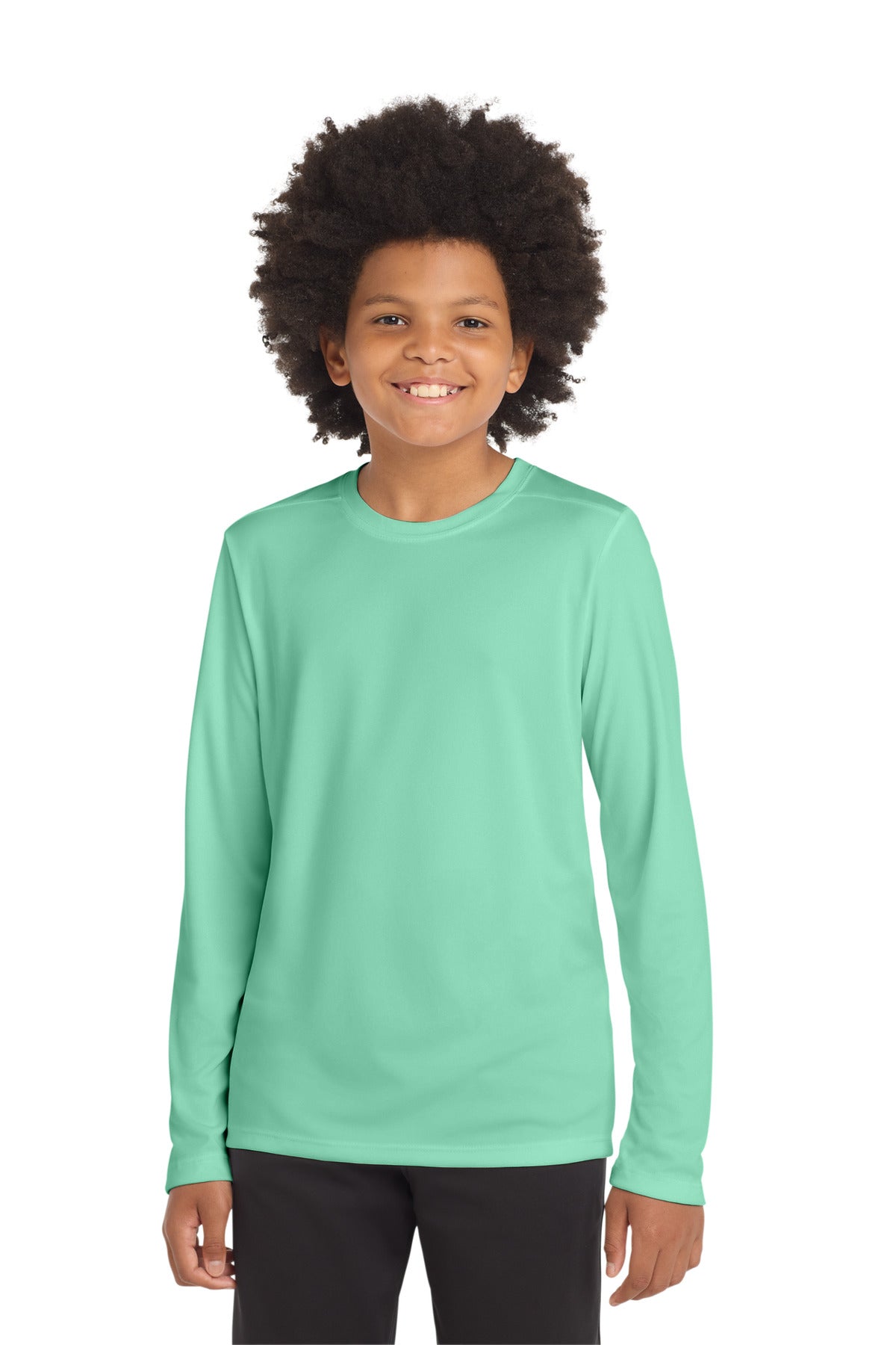 Sport-Tek ® Youth Posi-UV ® Pro Long Sleeve Tee. YST420LS