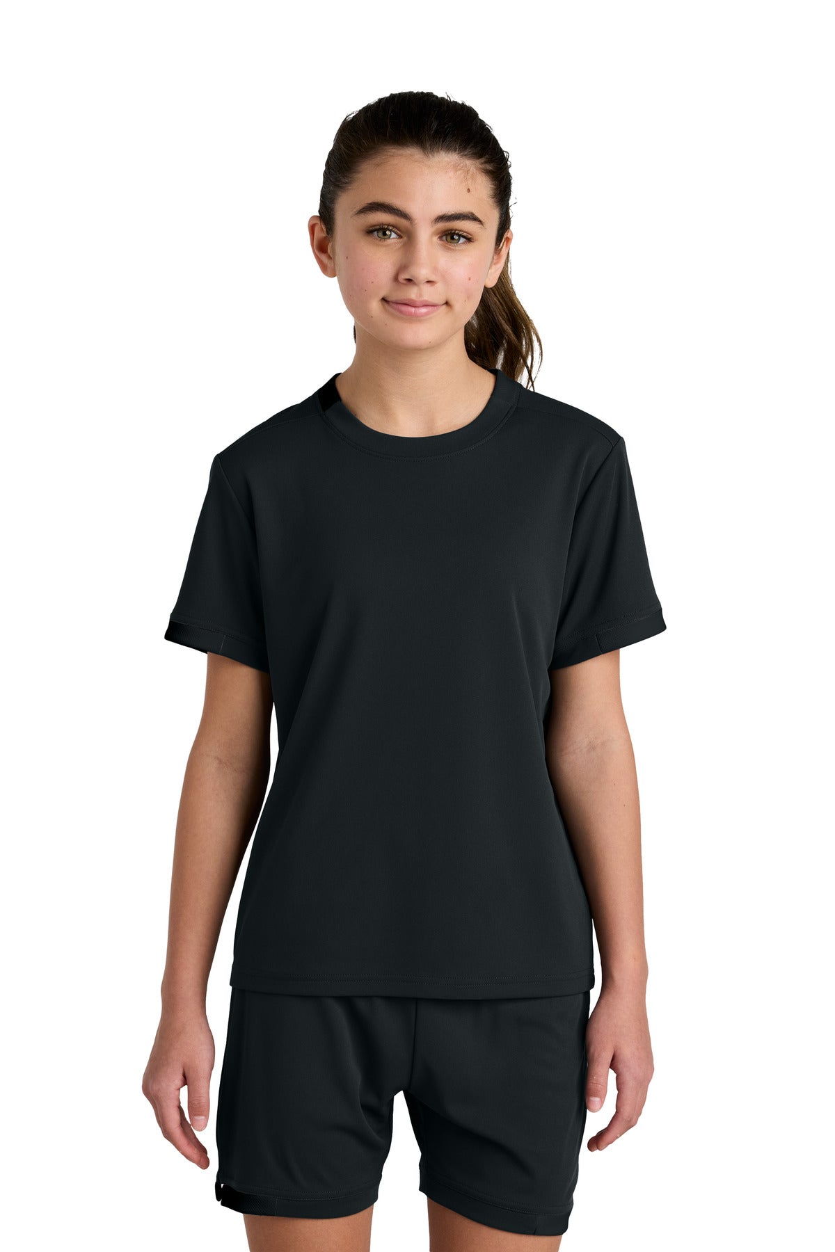 Sport-Tek ® Youth Club Short Sleeve Crew YST440