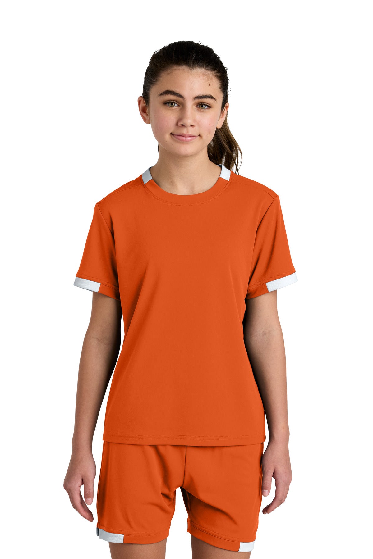 Sport-Tek ® Youth Club Short Sleeve Crew YST440