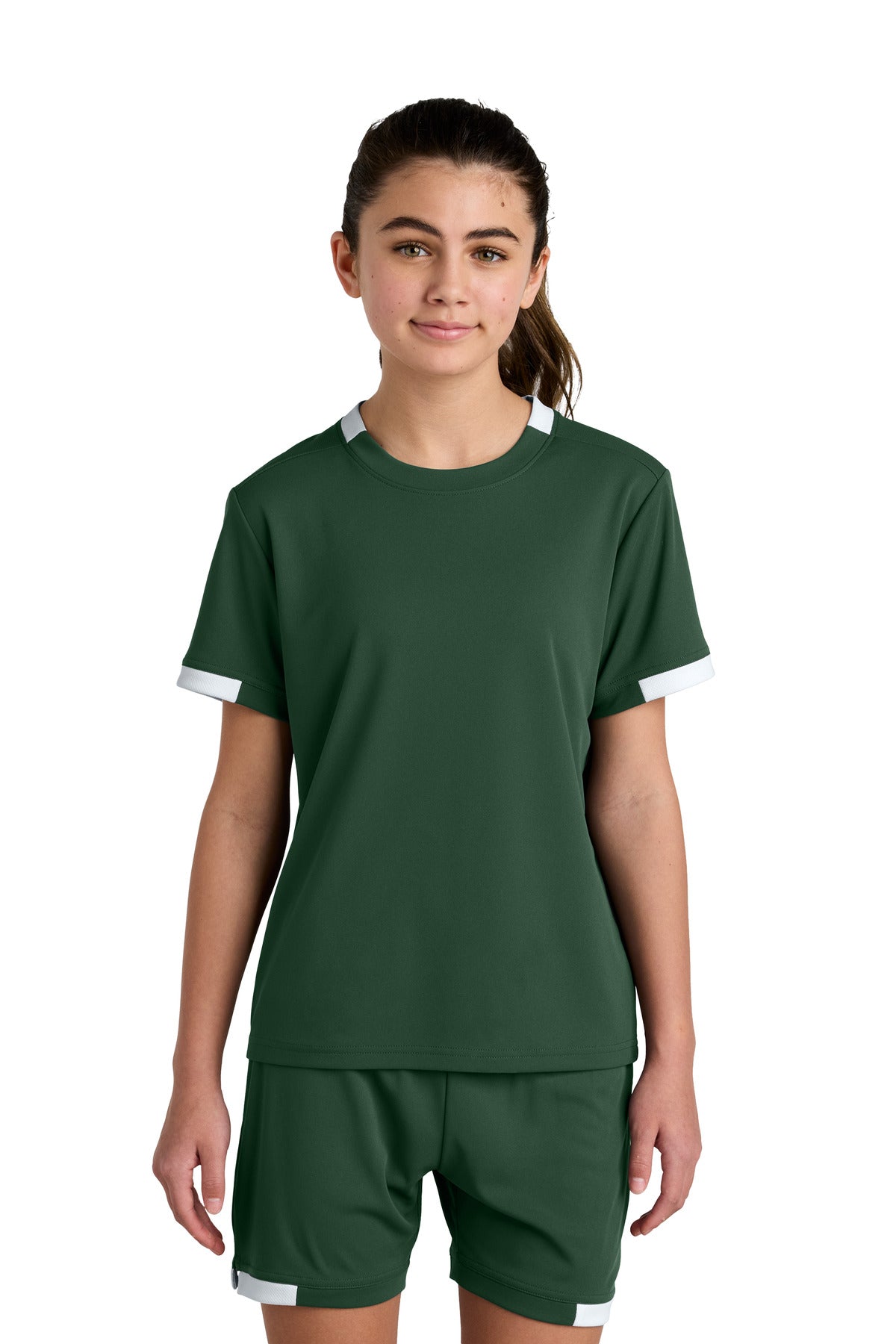 Sport-Tek ® Youth Club Short Sleeve Crew YST440