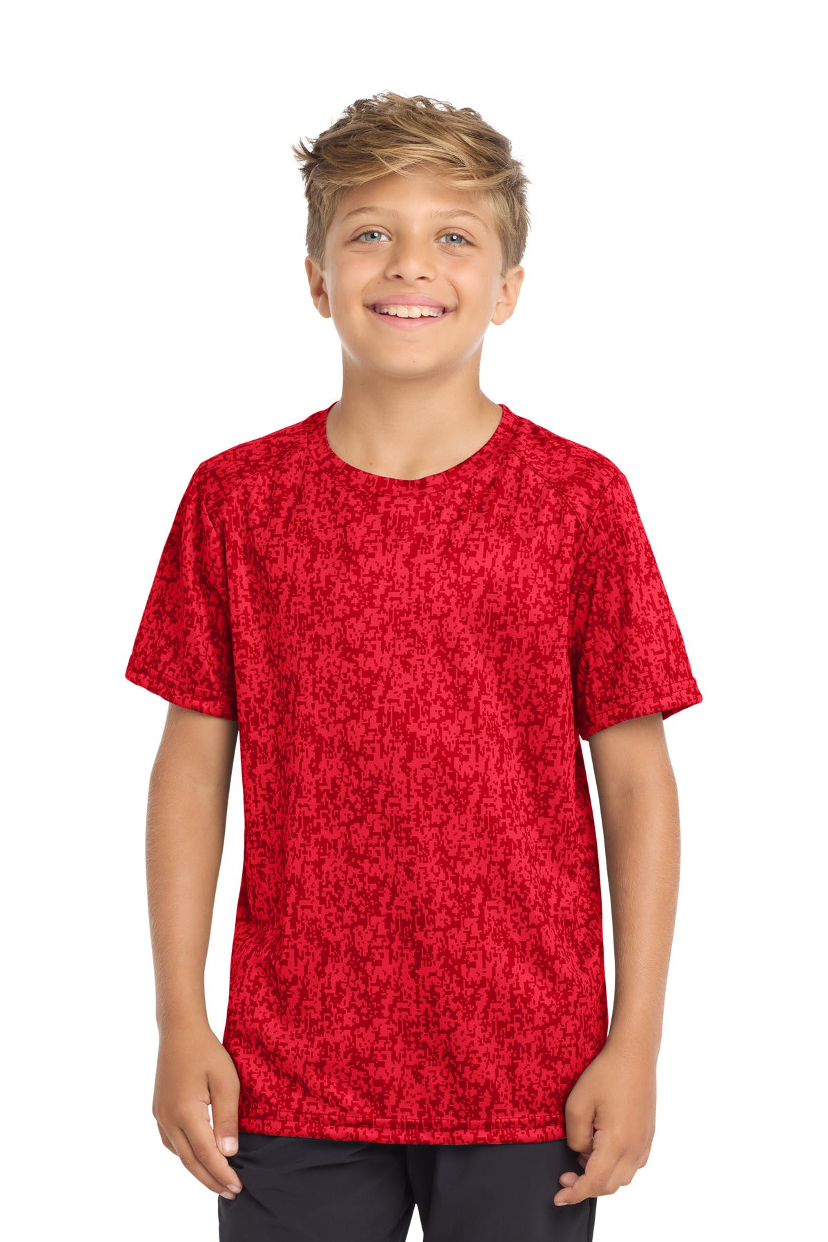 Sport-Tek ® Youth Digi Camo Tee. YST460
