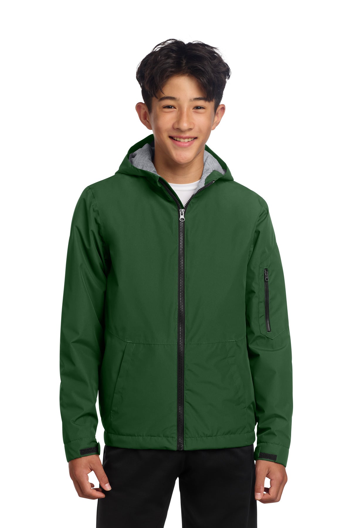 Sport-Tek ® Youth Waterproof Insulated Jacket YST56