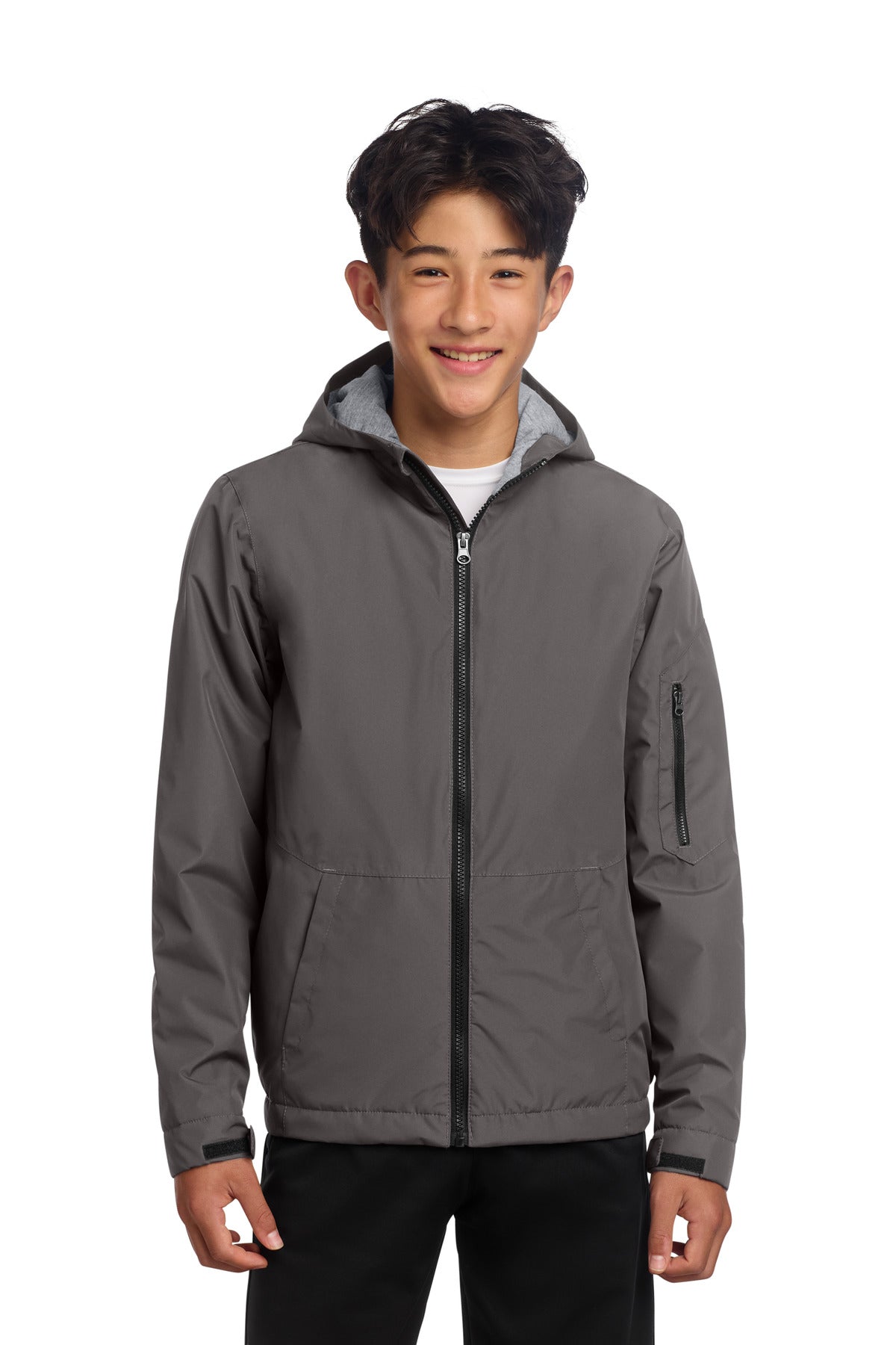 Sport-Tek ® Youth Waterproof Insulated Jacket YST56