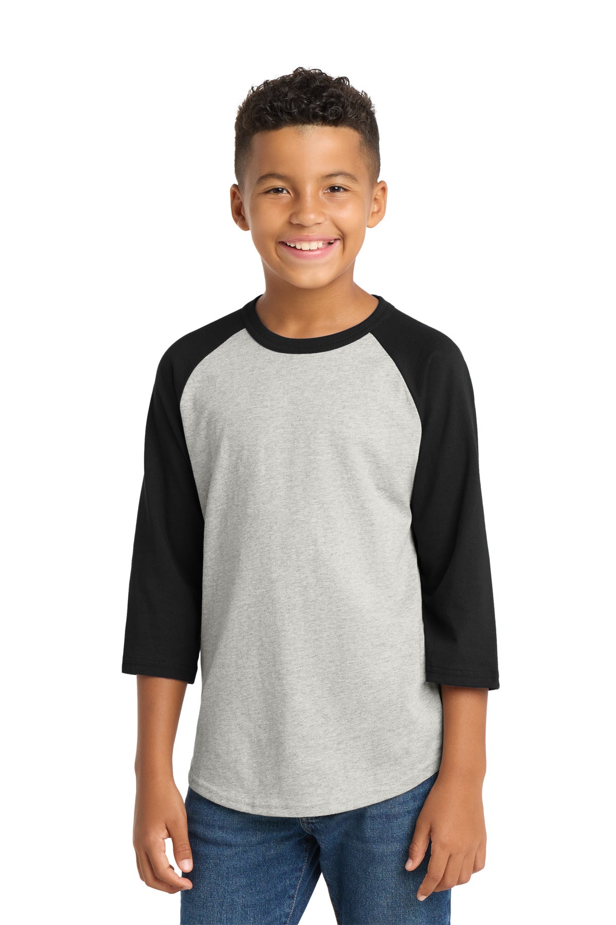 Sport-Tek ® Youth Colorblock Raglan Jersey. YT200