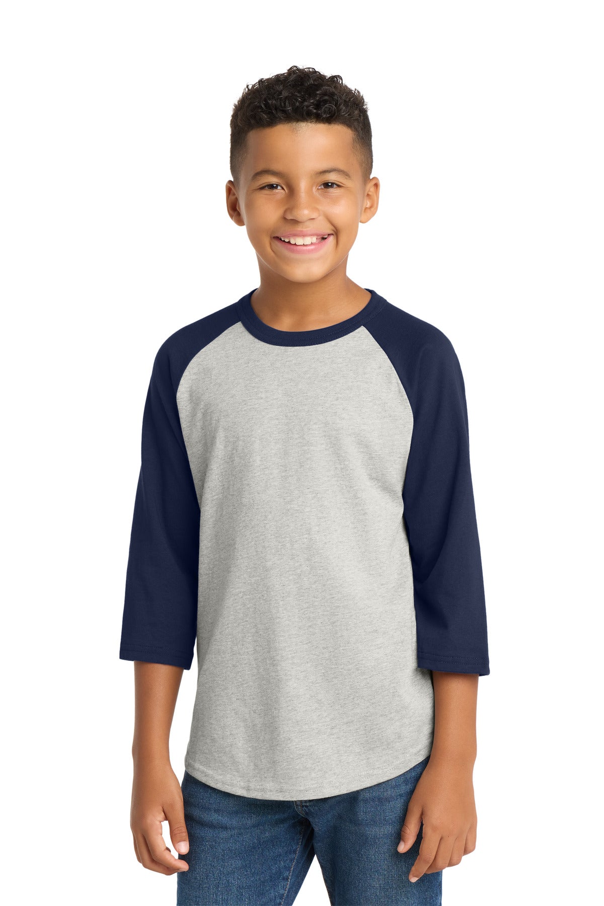 Sport-Tek ® Youth Colorblock Raglan Jersey. YT200