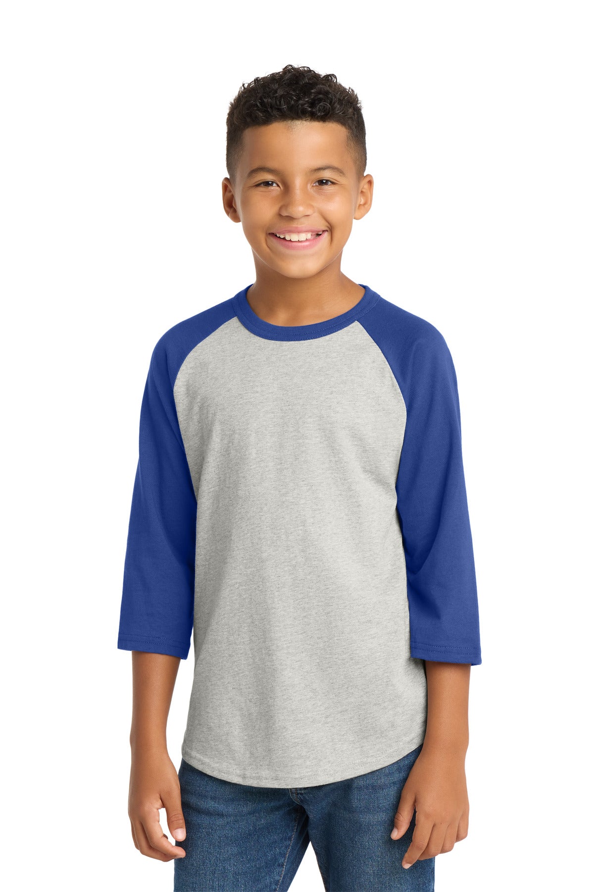Sport-Tek ® Youth Colorblock Raglan Jersey. YT200
