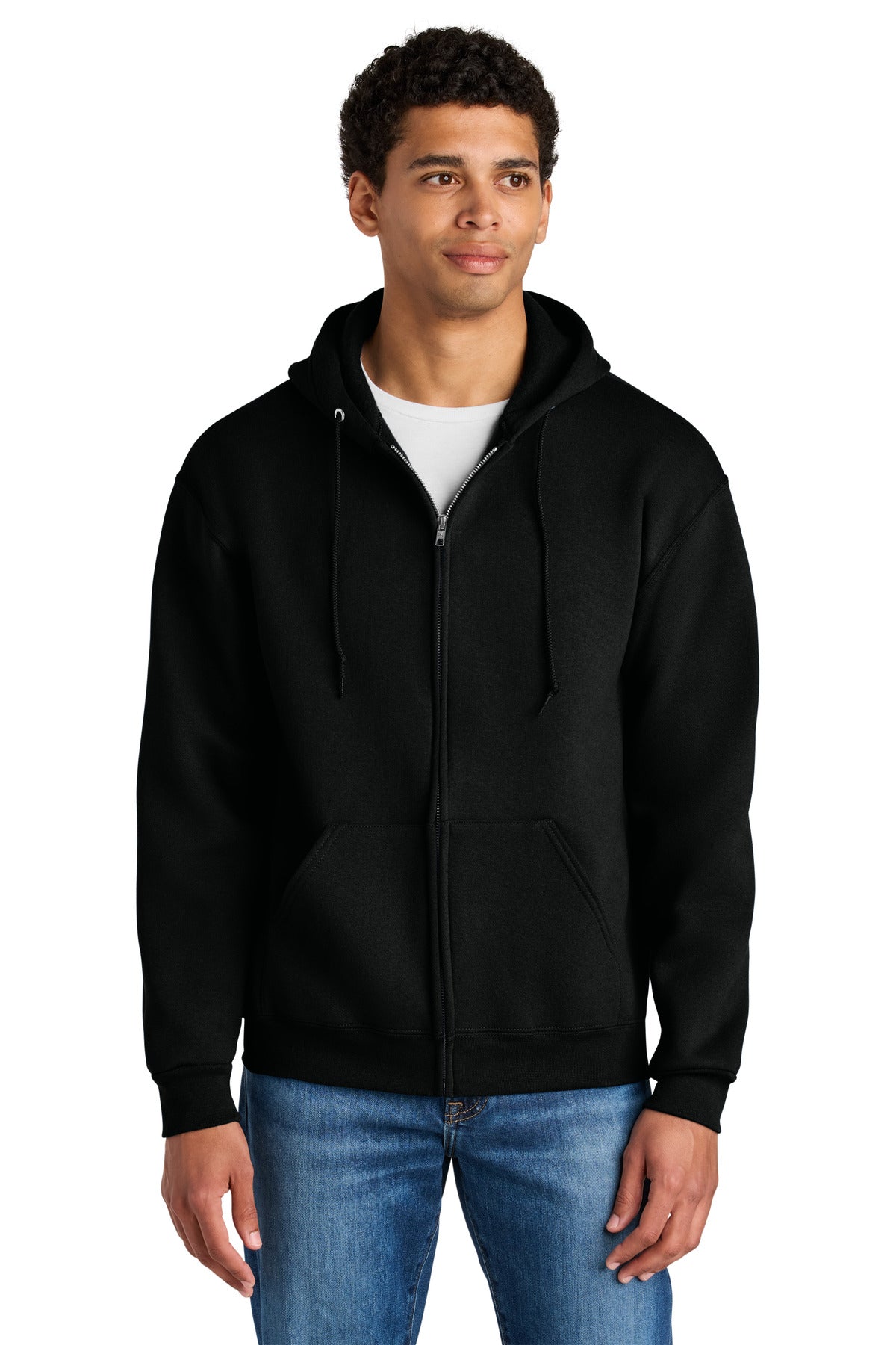 Jerzees Rugged ™ Unisex Full-Zip Hooded Sweatshirt Z12M