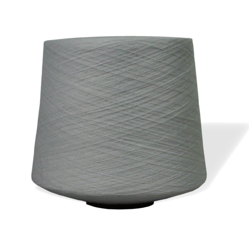 Chenille Yarn Silver Gray - 2.5lb Cone