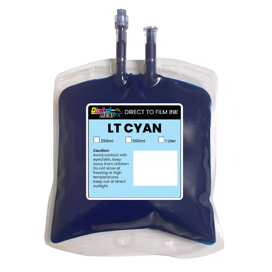 DTF Light Cyan Bagged Ink - 250ml