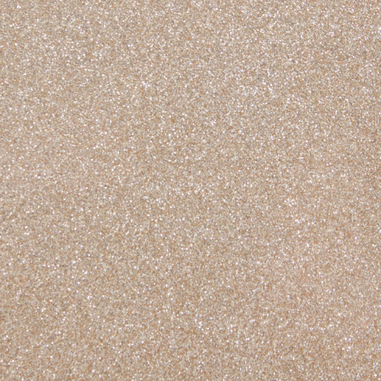 Heat Transfer Vinyl - Light Gold Glitter HTV 20"x60"