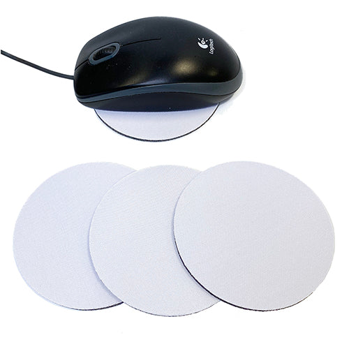 3.5" x .125 Mini Sublimation Mouse Pad - 1/8" Thick