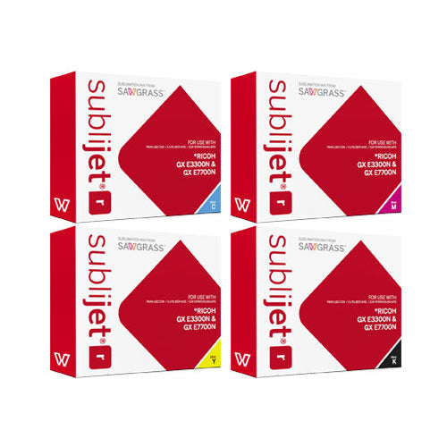 Ricoh GX e3300N/GX e7700N Sublijet-R Yellow Sublimation Ink Cartridges